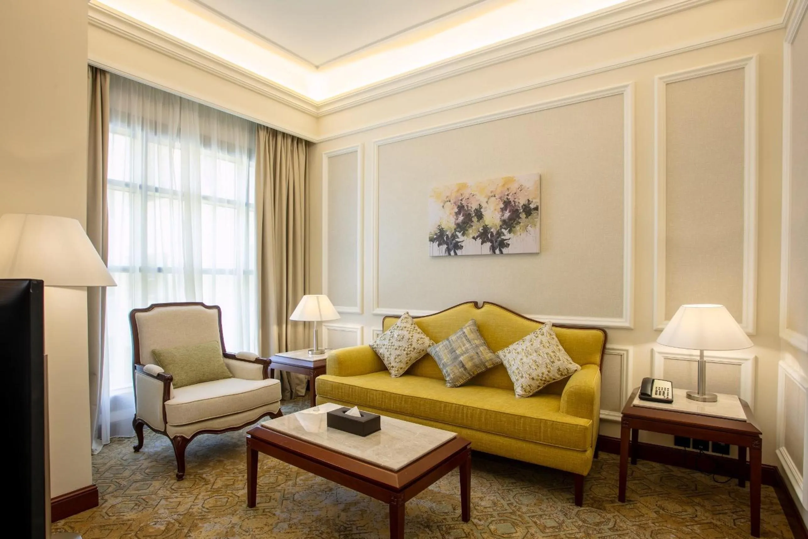 Living room in Sunset Jeddah