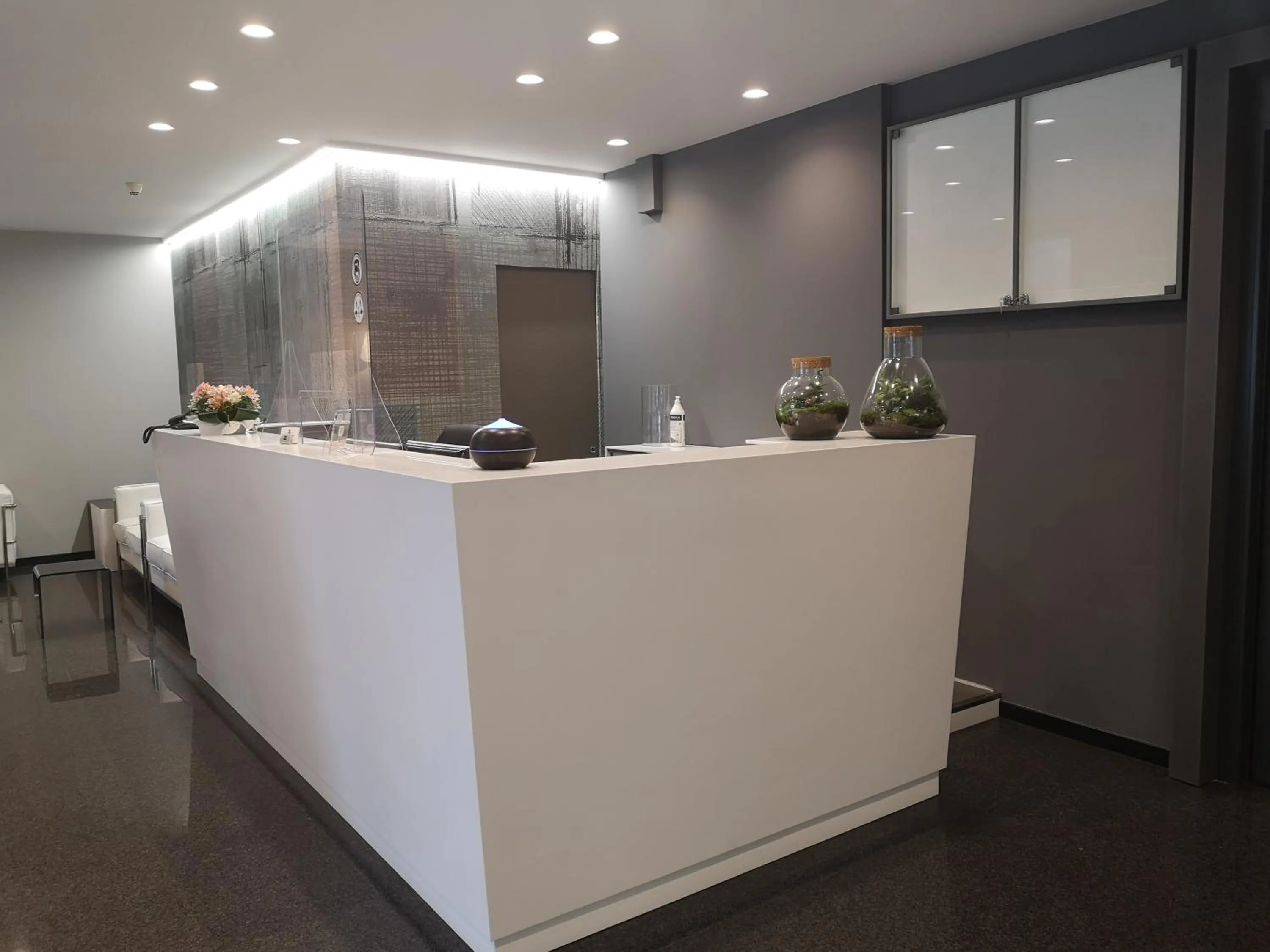 Lobby or reception in Hotel Daunia