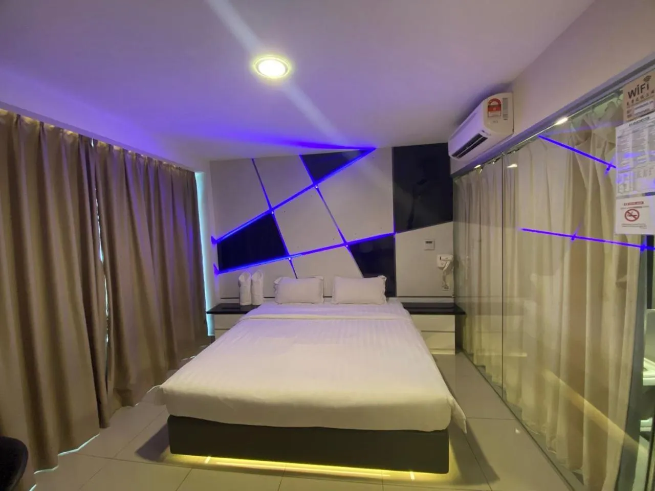 Bed in Hotel Vevo Puchong Malaysia