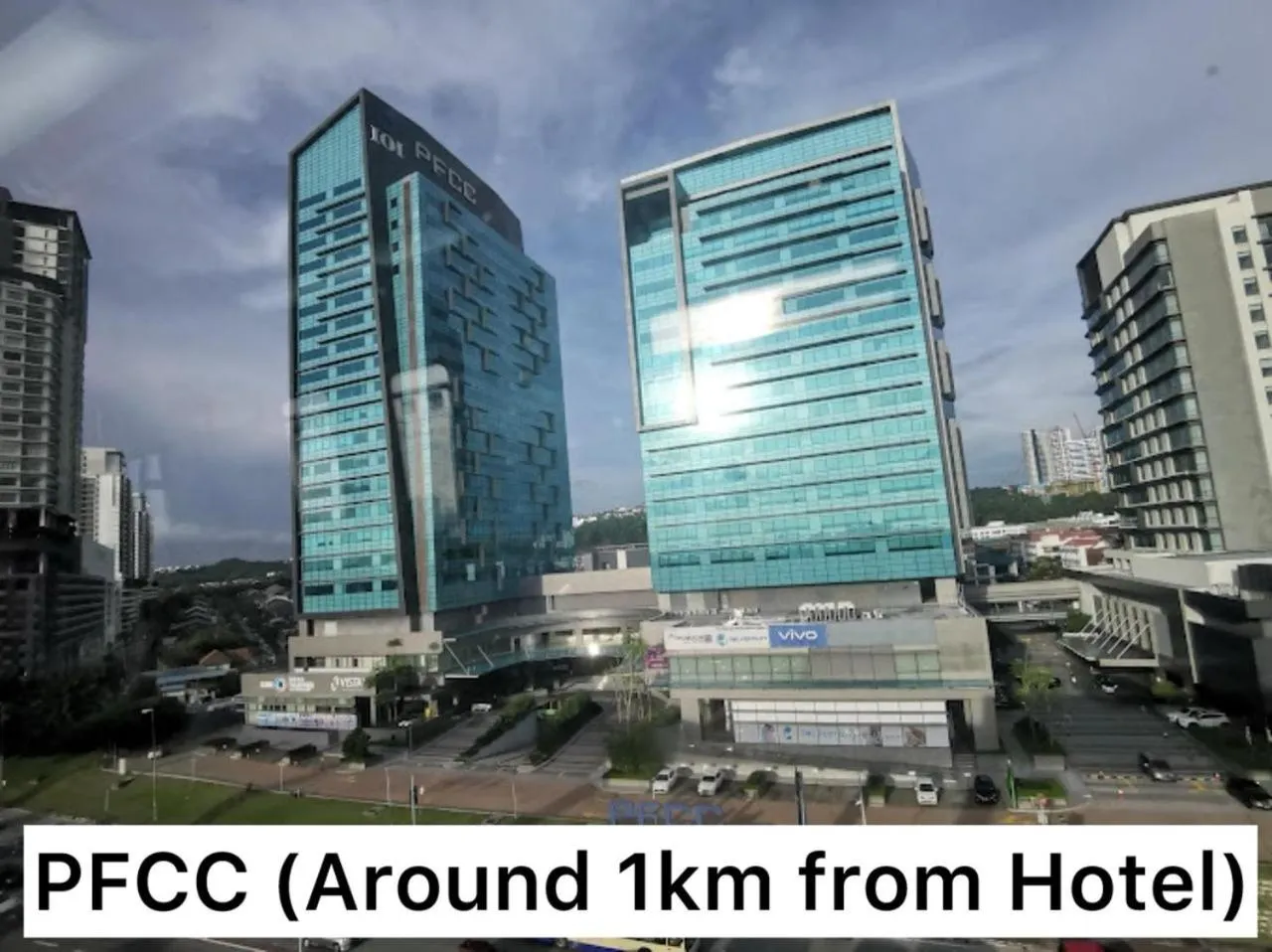 Location in Hotel Vevo Puchong Malaysia