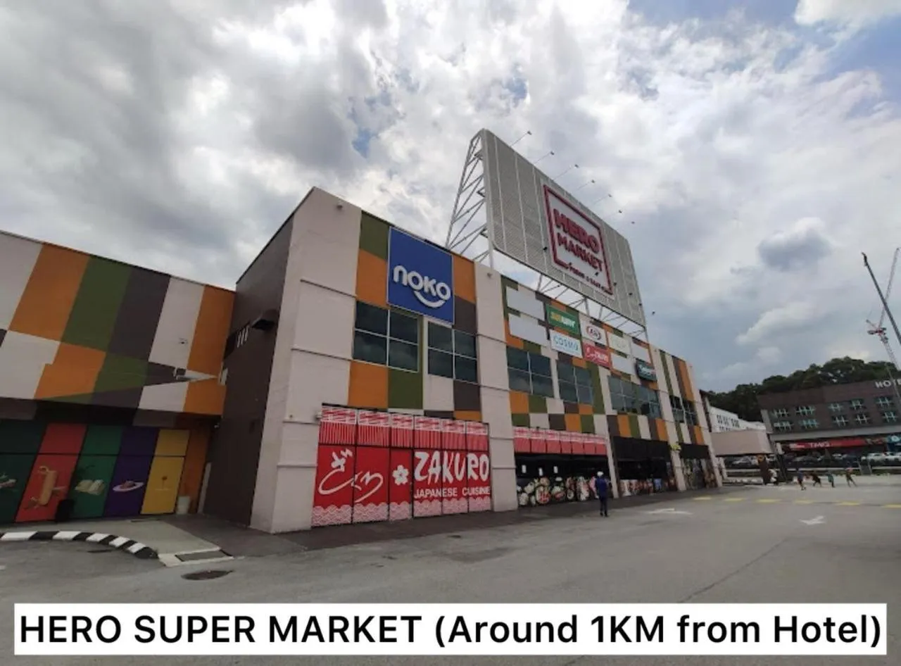 Location in Hotel Vevo Puchong Malaysia