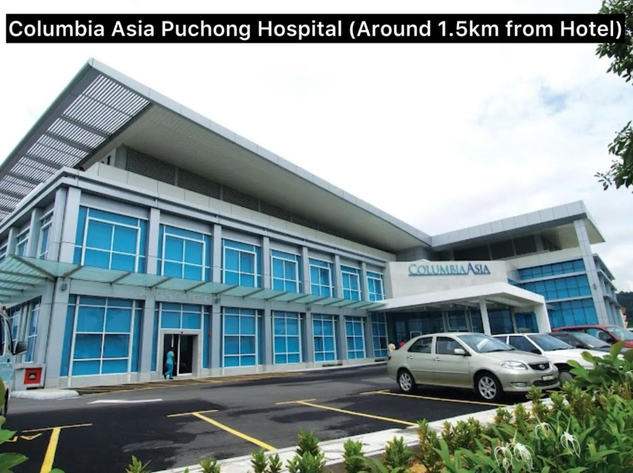 Location in Hotel Vevo Puchong Malaysia