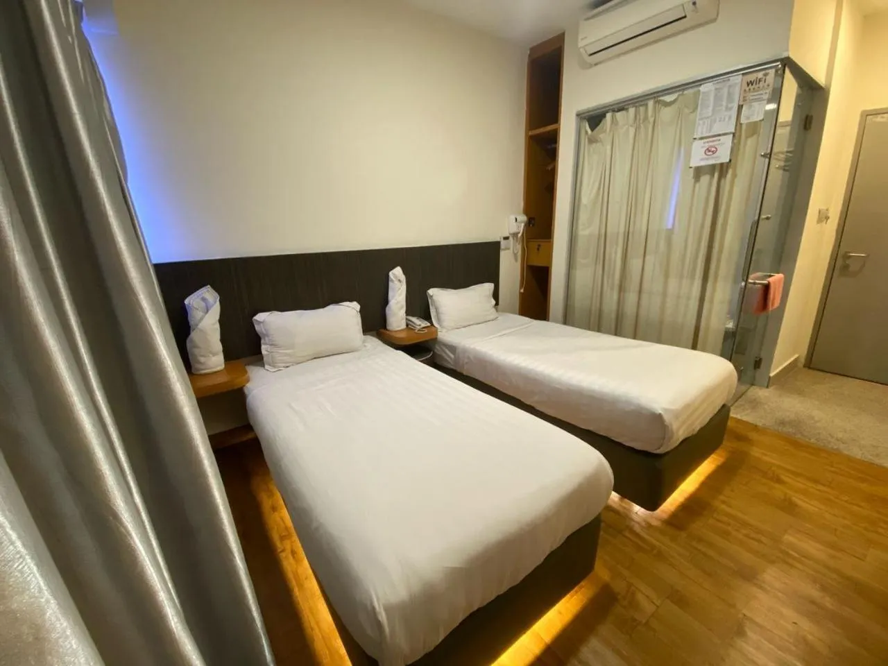 Bed in Hotel Vevo Puchong Malaysia