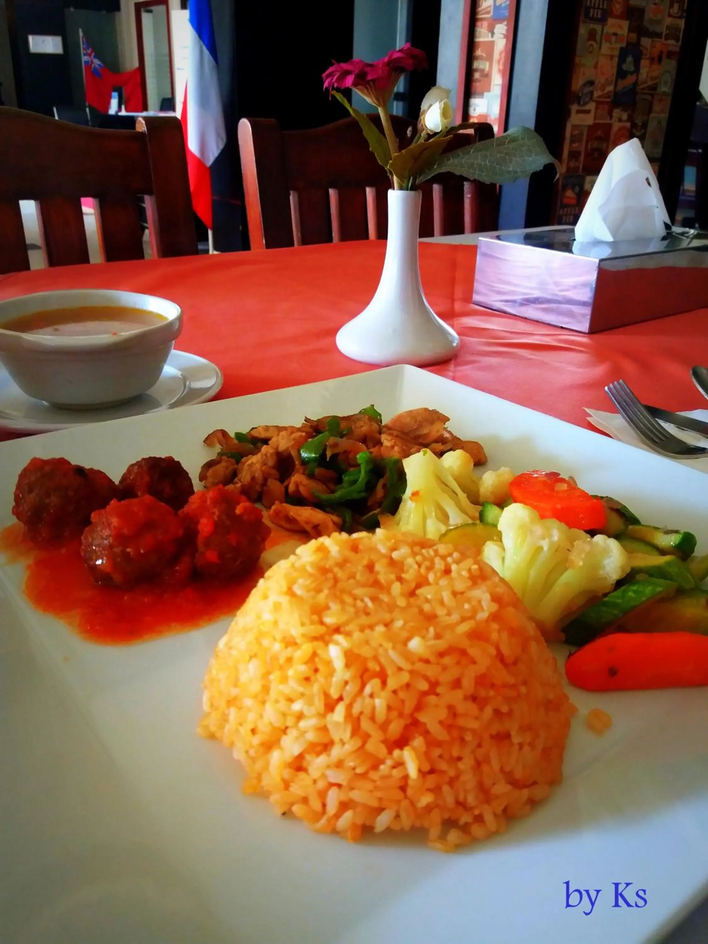 Food close-up in Elaria Hotel Hurgada