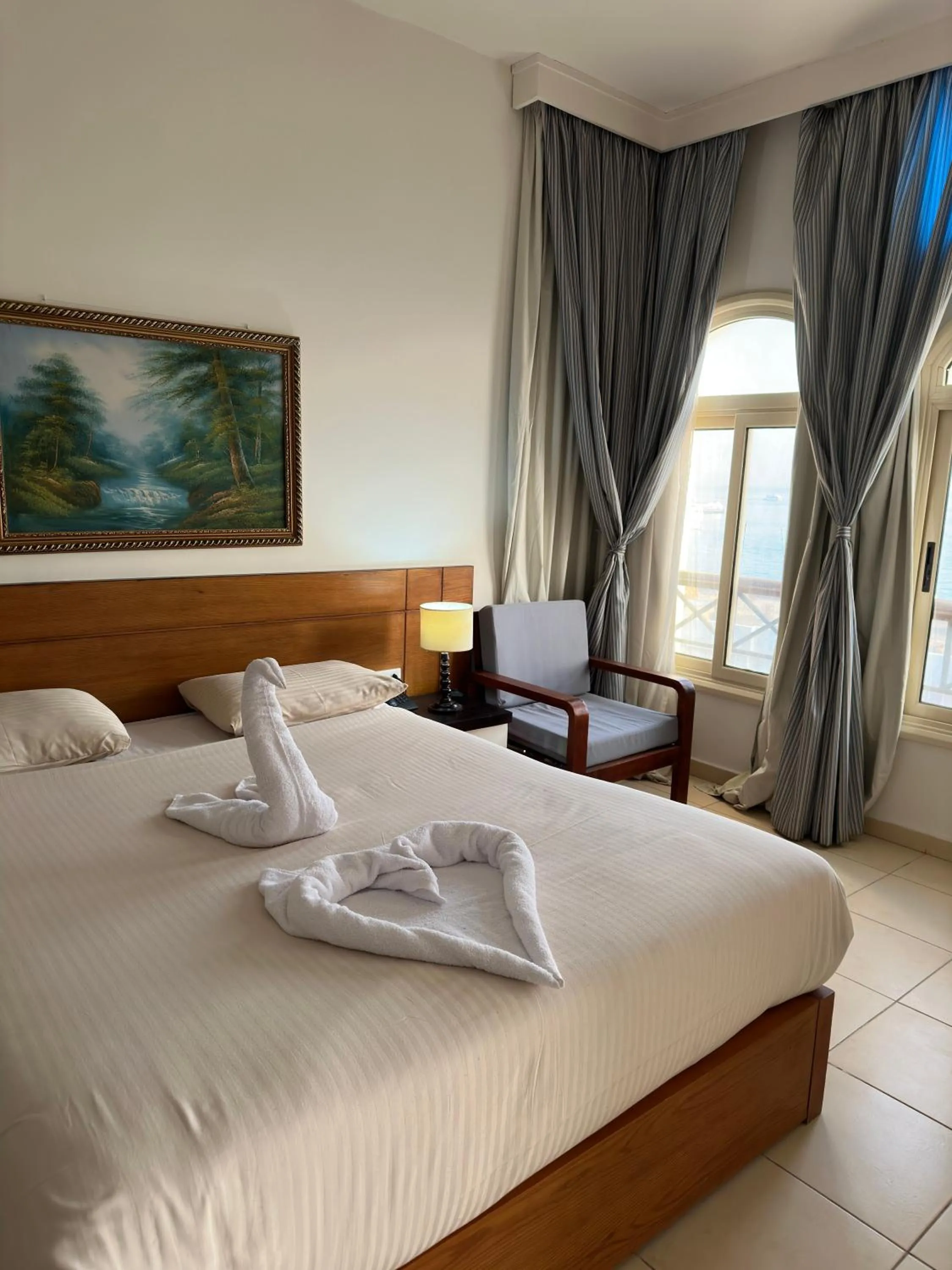 Bed in Elaria Hotel Hurgada