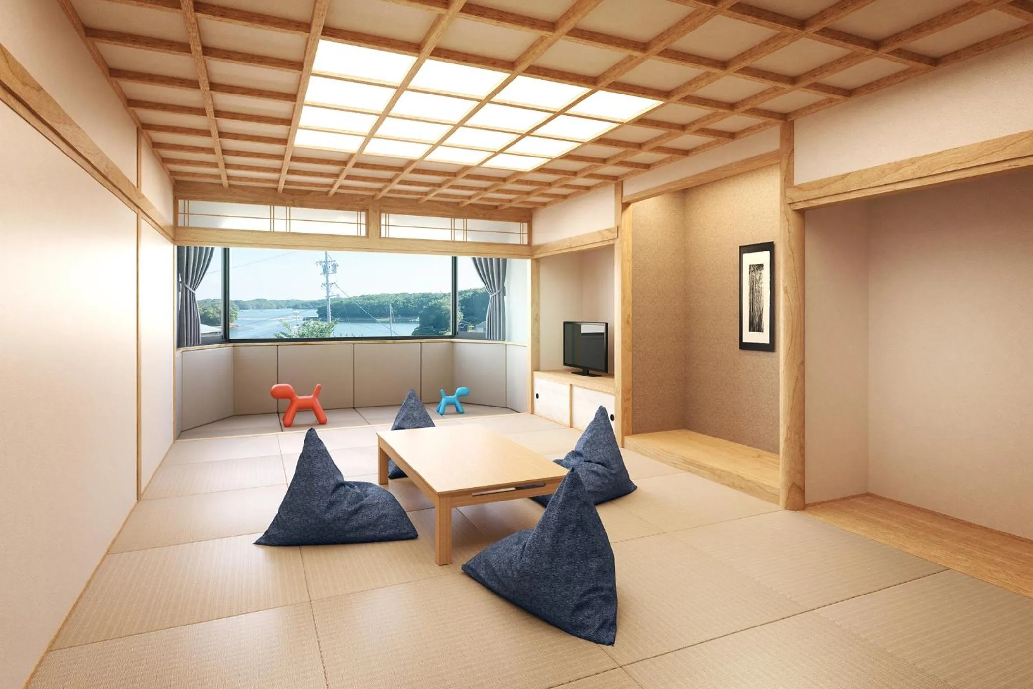Photo of the whole room in Ooedo Onsen Monogatari Premium Shima Saichoraku