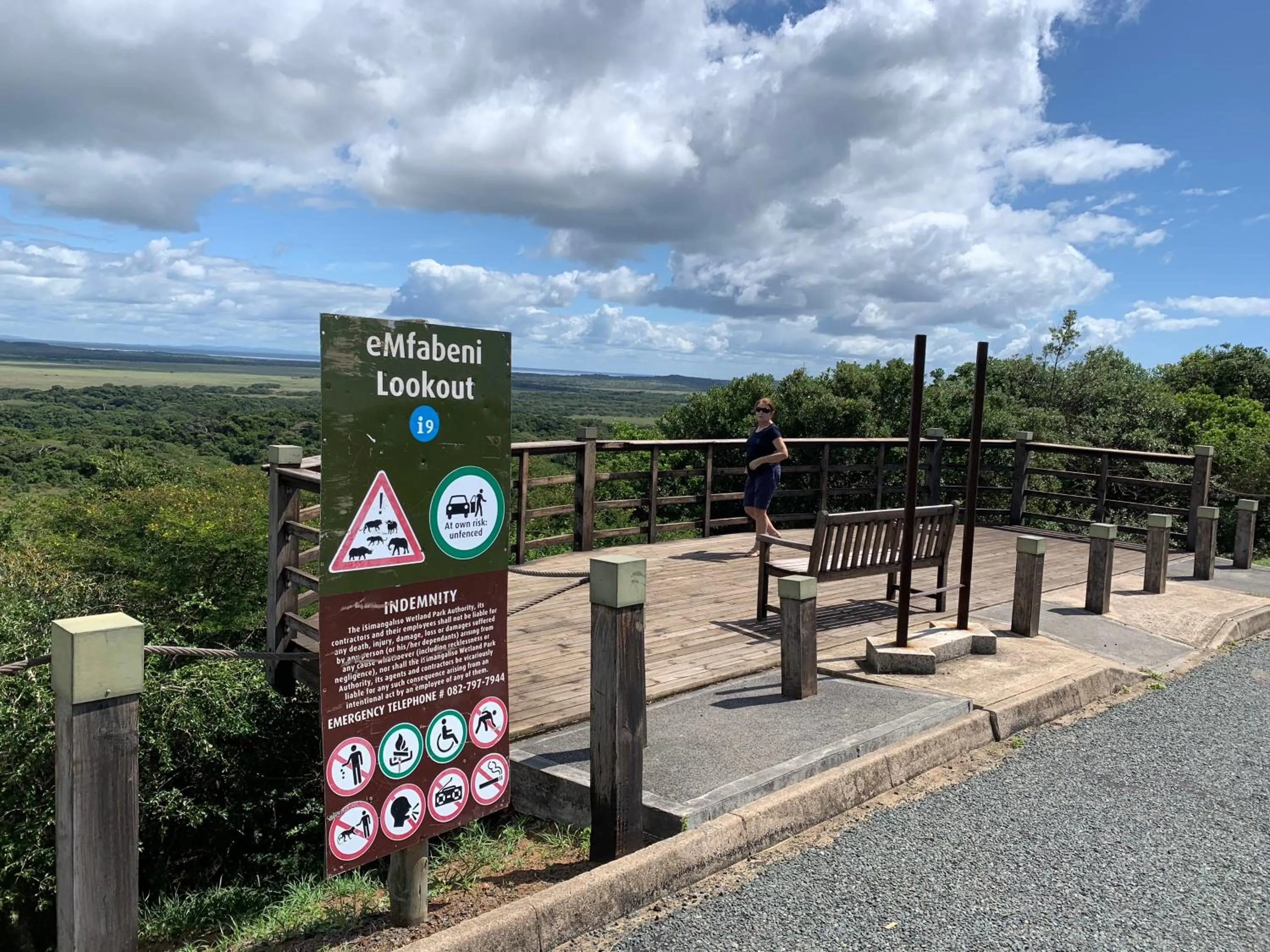 Natural landscape in St Lucia Palms