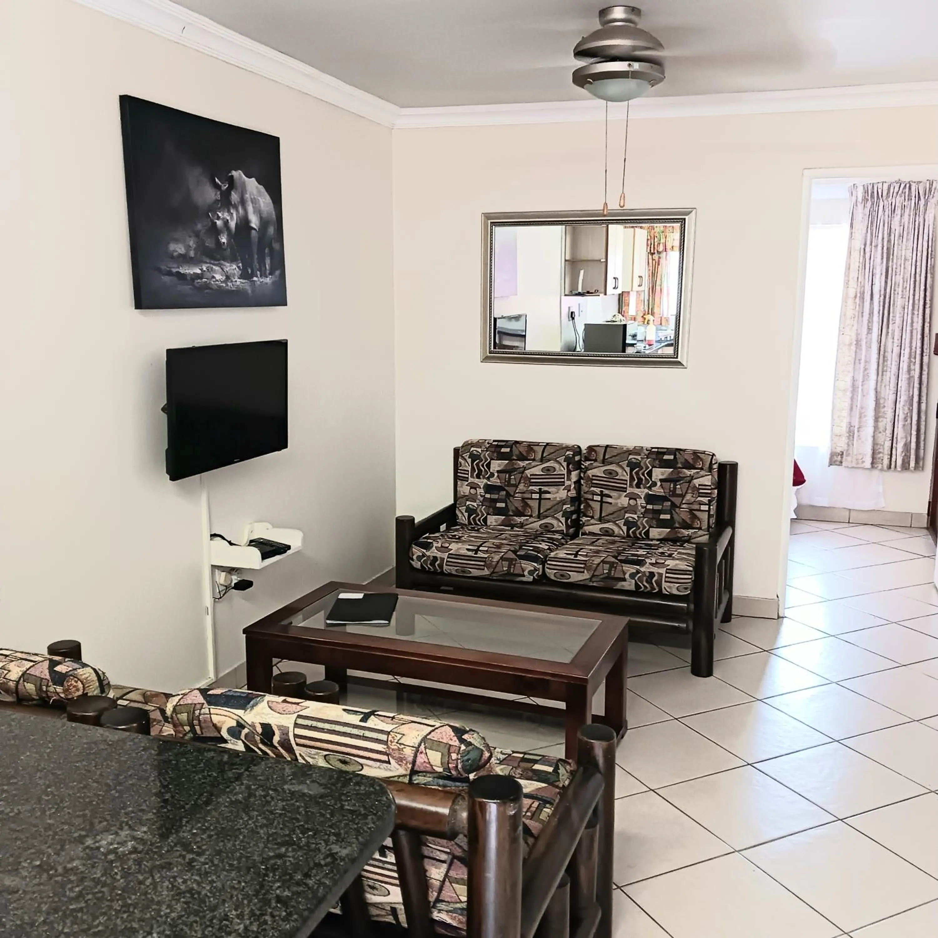 Living room in St Lucia Palms