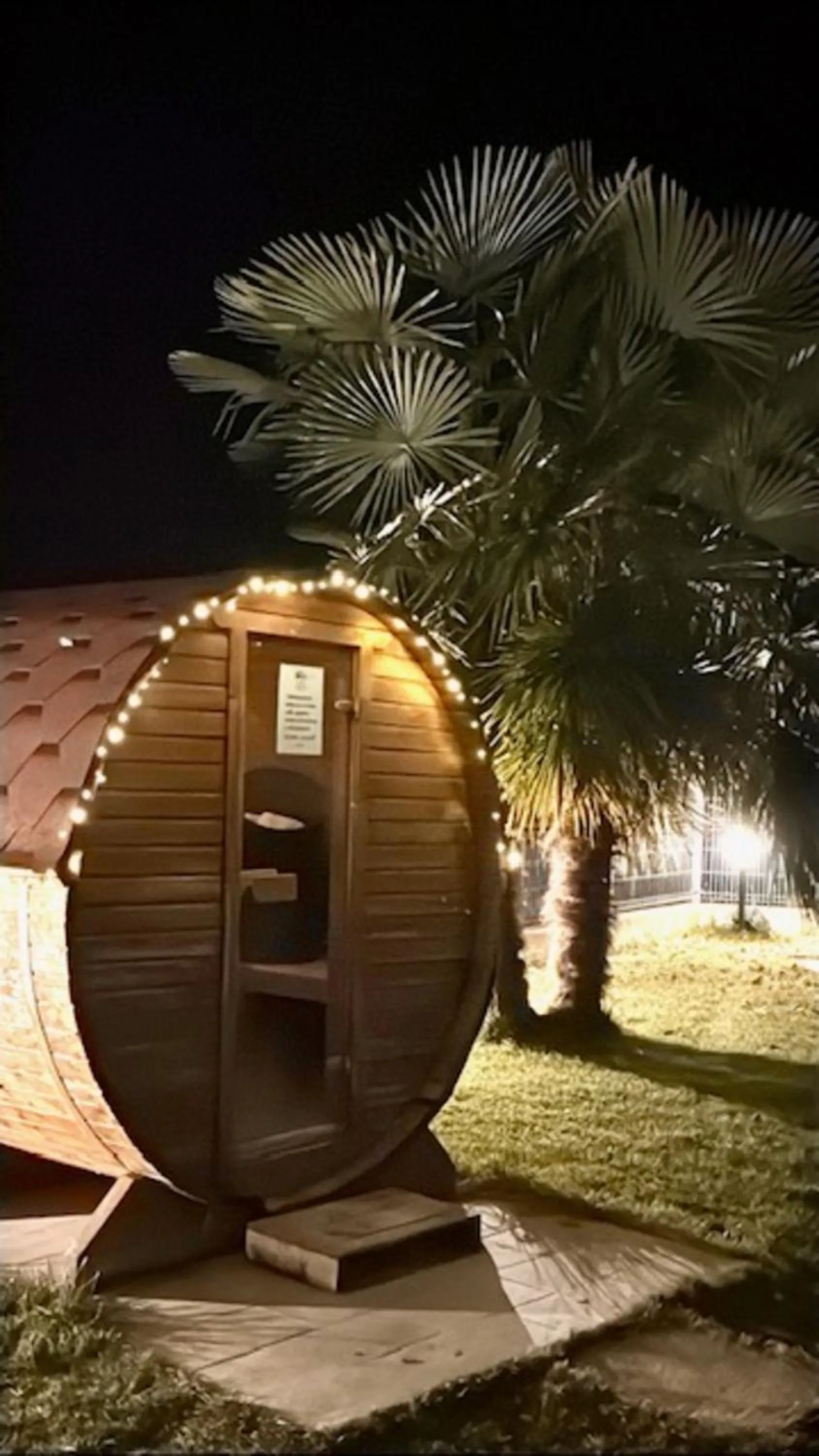 Sauna in SPA Roero Relax Resort