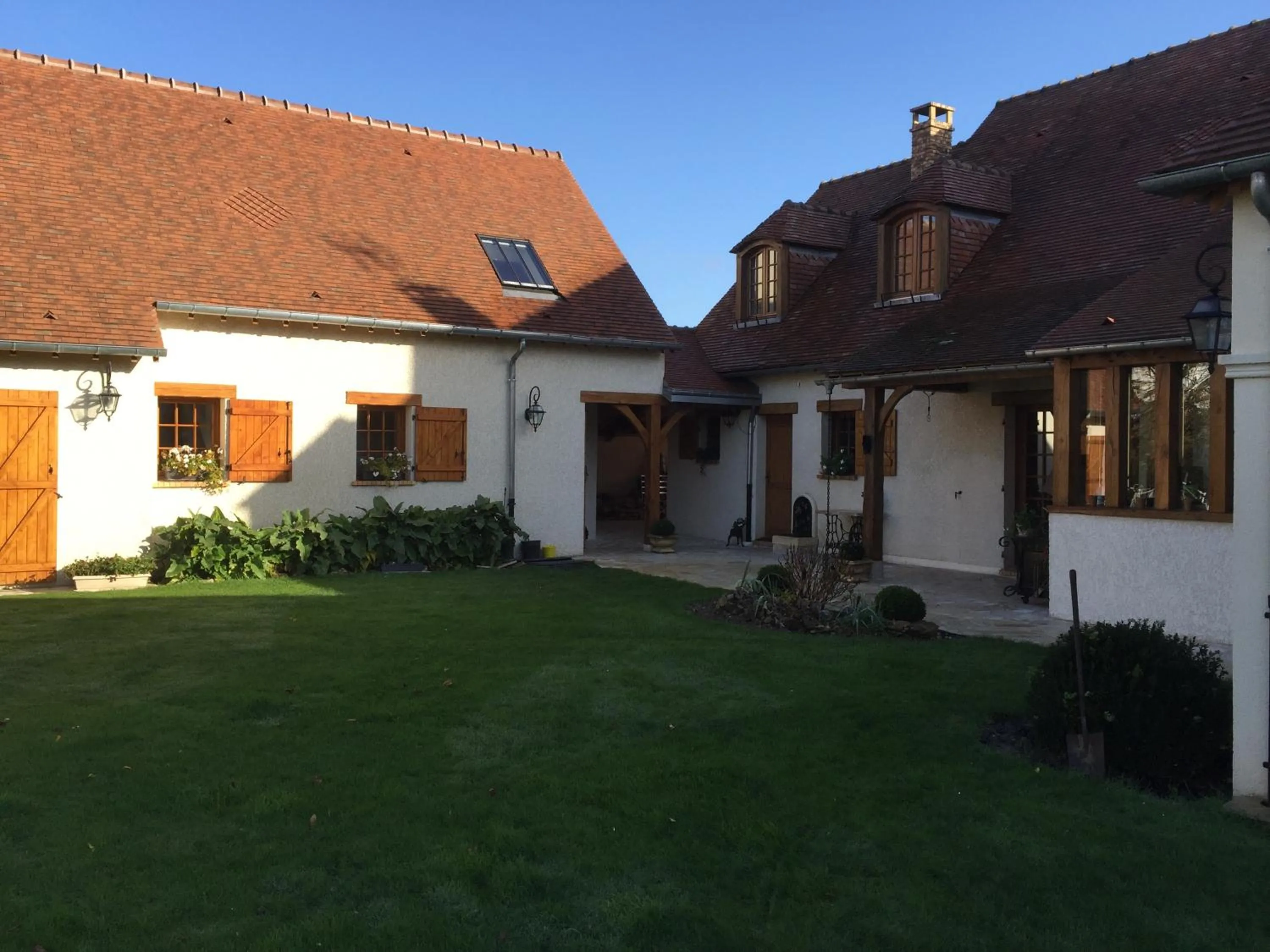 Garden view in Les Prémices De La Forêt