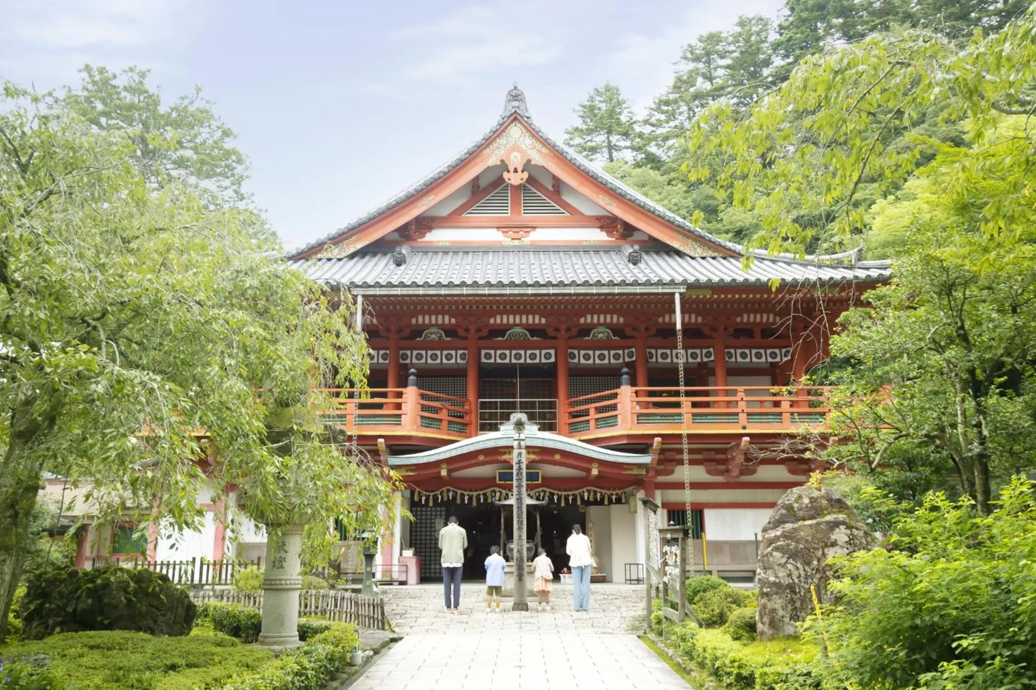 Nearby landmark in Ooedo Onsen Monogatari Awazu Grand Hotel
