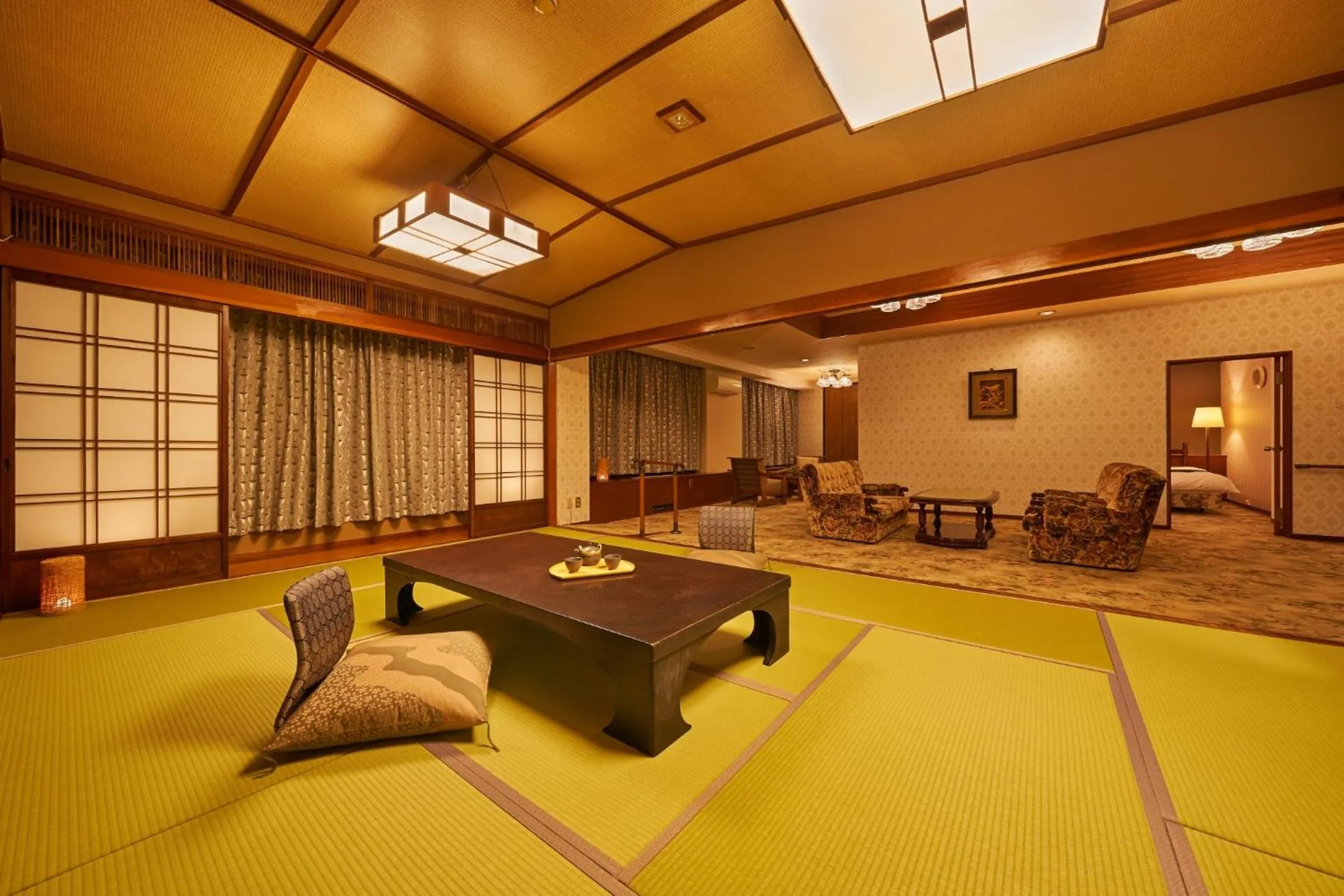Photo of the whole room in Ooedo Onsen Monogatari Ureshinokan