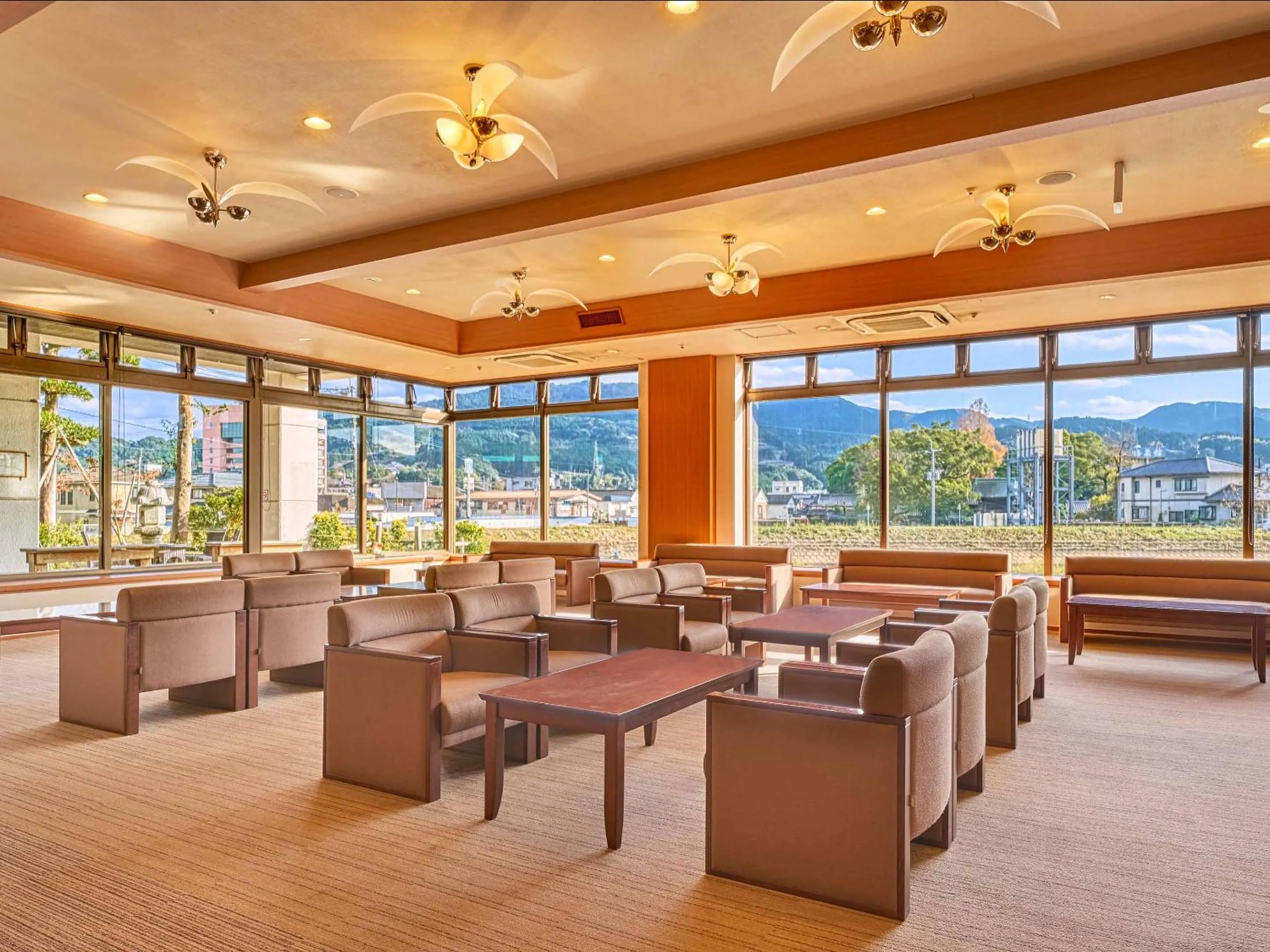 Lobby or reception in Yukai Resort Ureshinokan