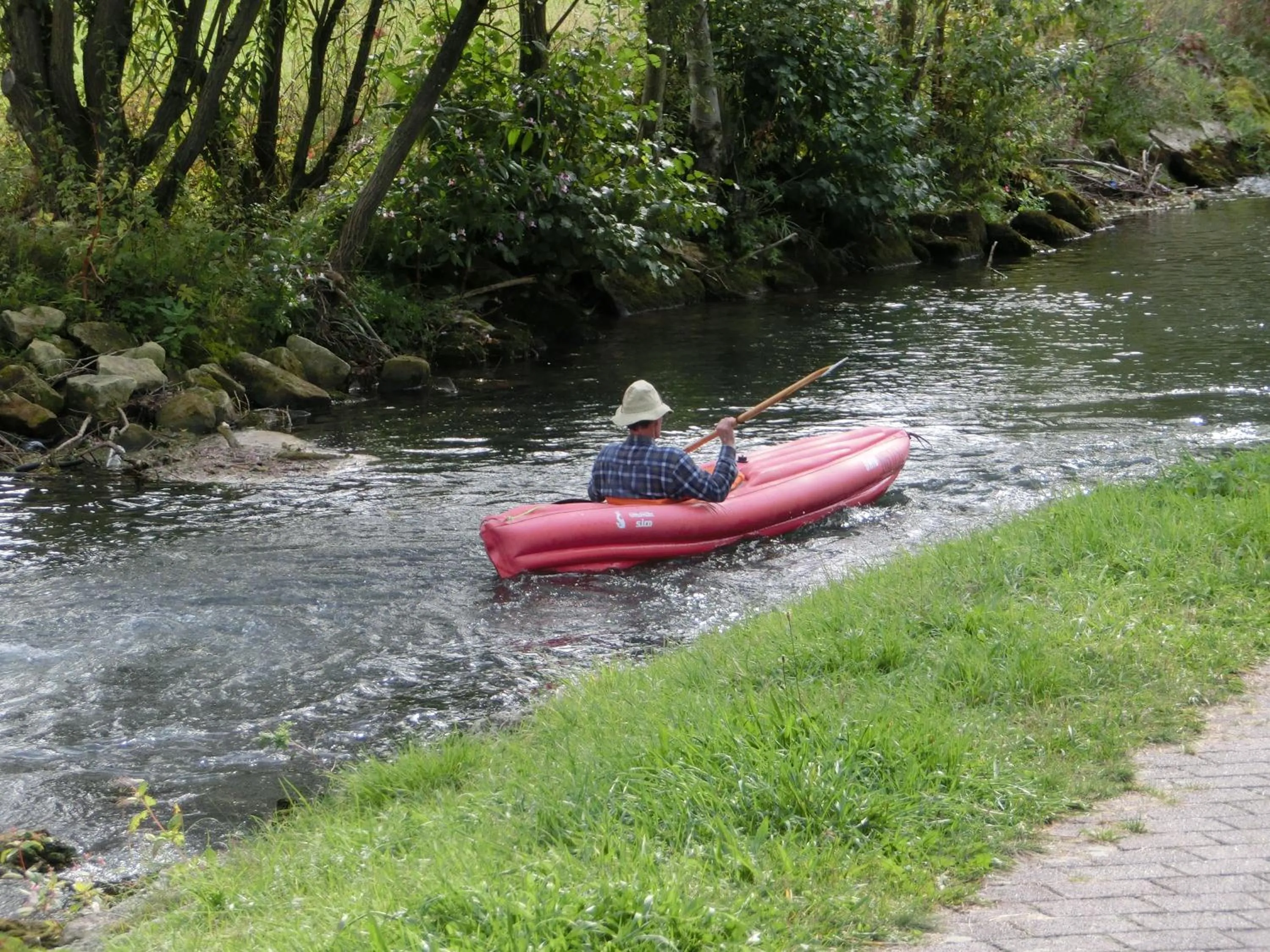 Canoeing in Hotel Sonne29