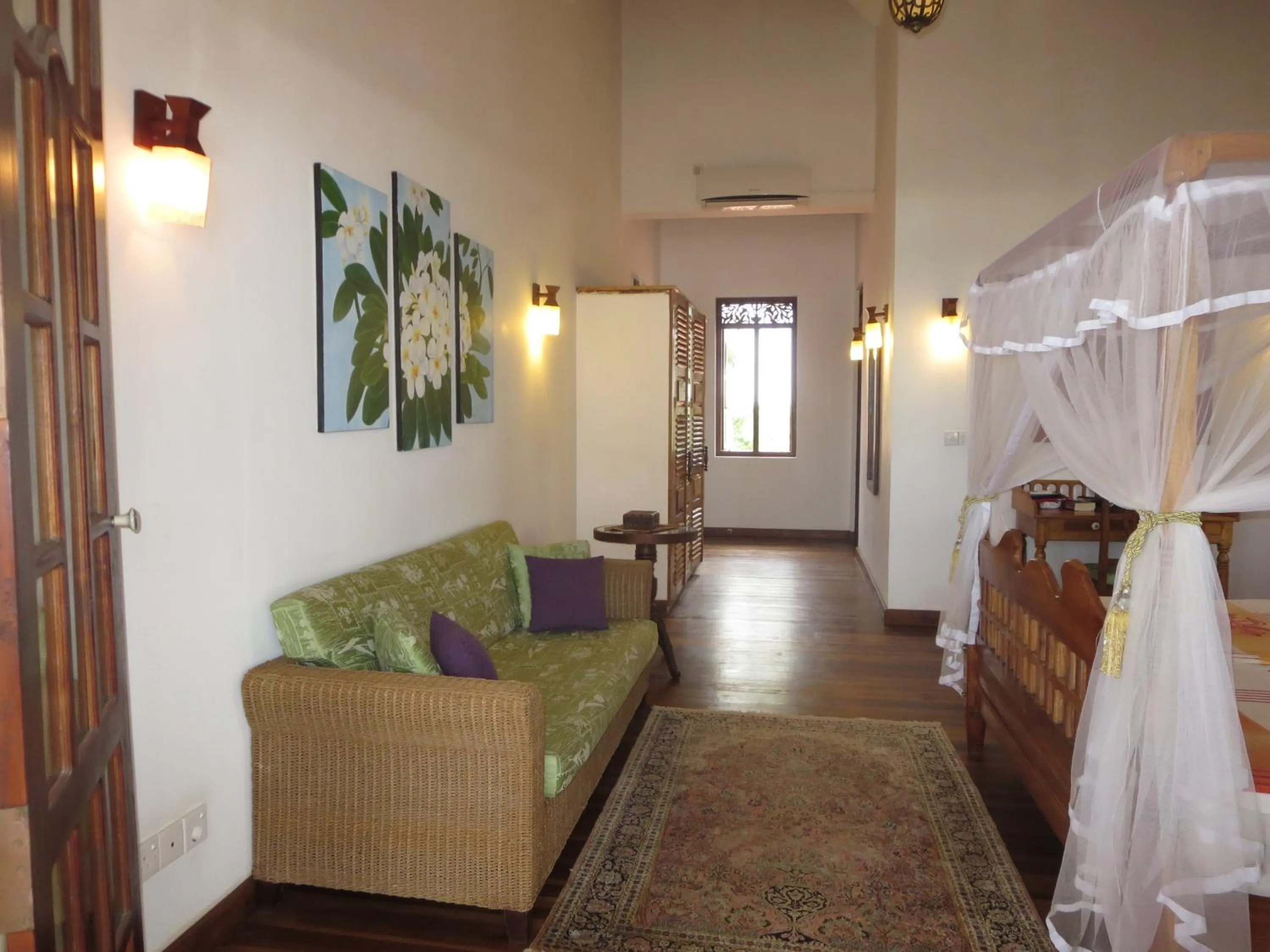Seating Area in Lanka Beach Bungalows
