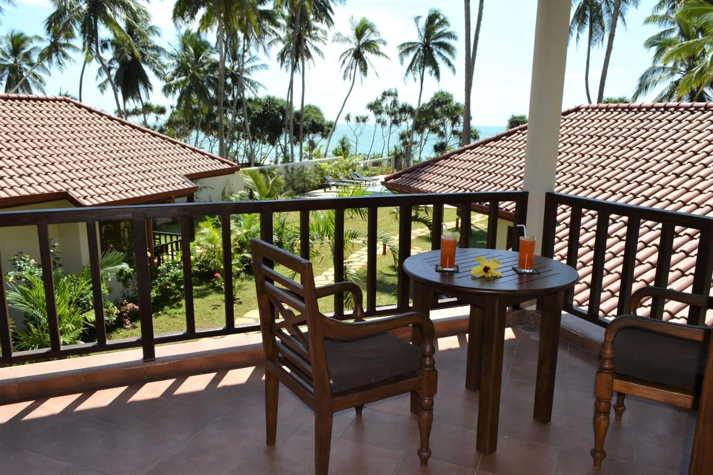Balcony/Terrace in Lanka Beach Bungalows