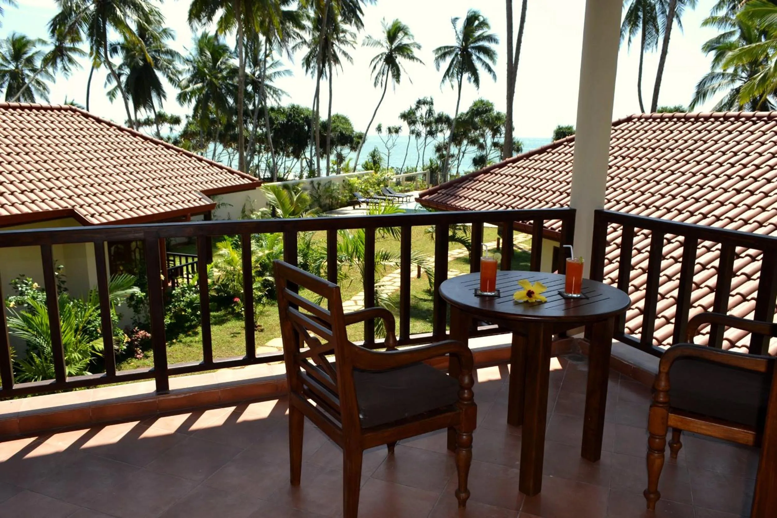 Garden in Lanka Beach Bungalows