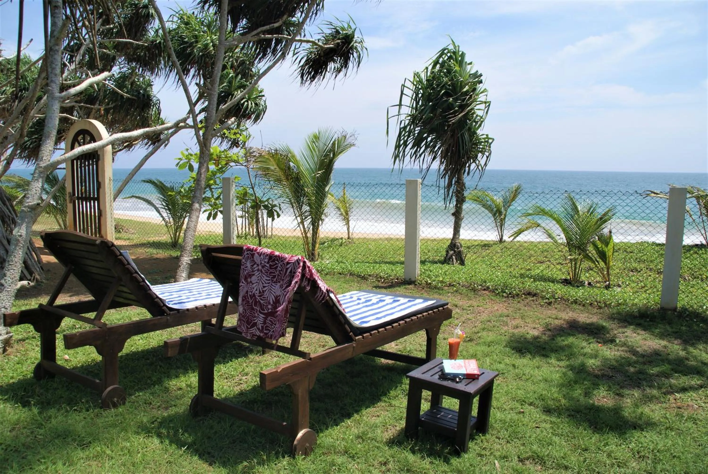 Garden in Lanka Beach Bungalows