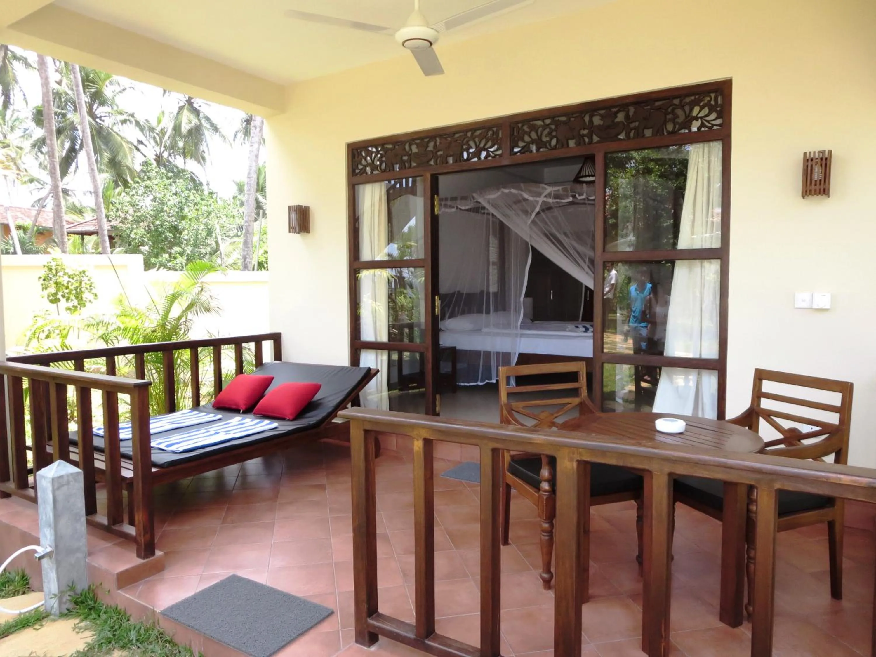 Balcony/Terrace in Lanka Beach Bungalows