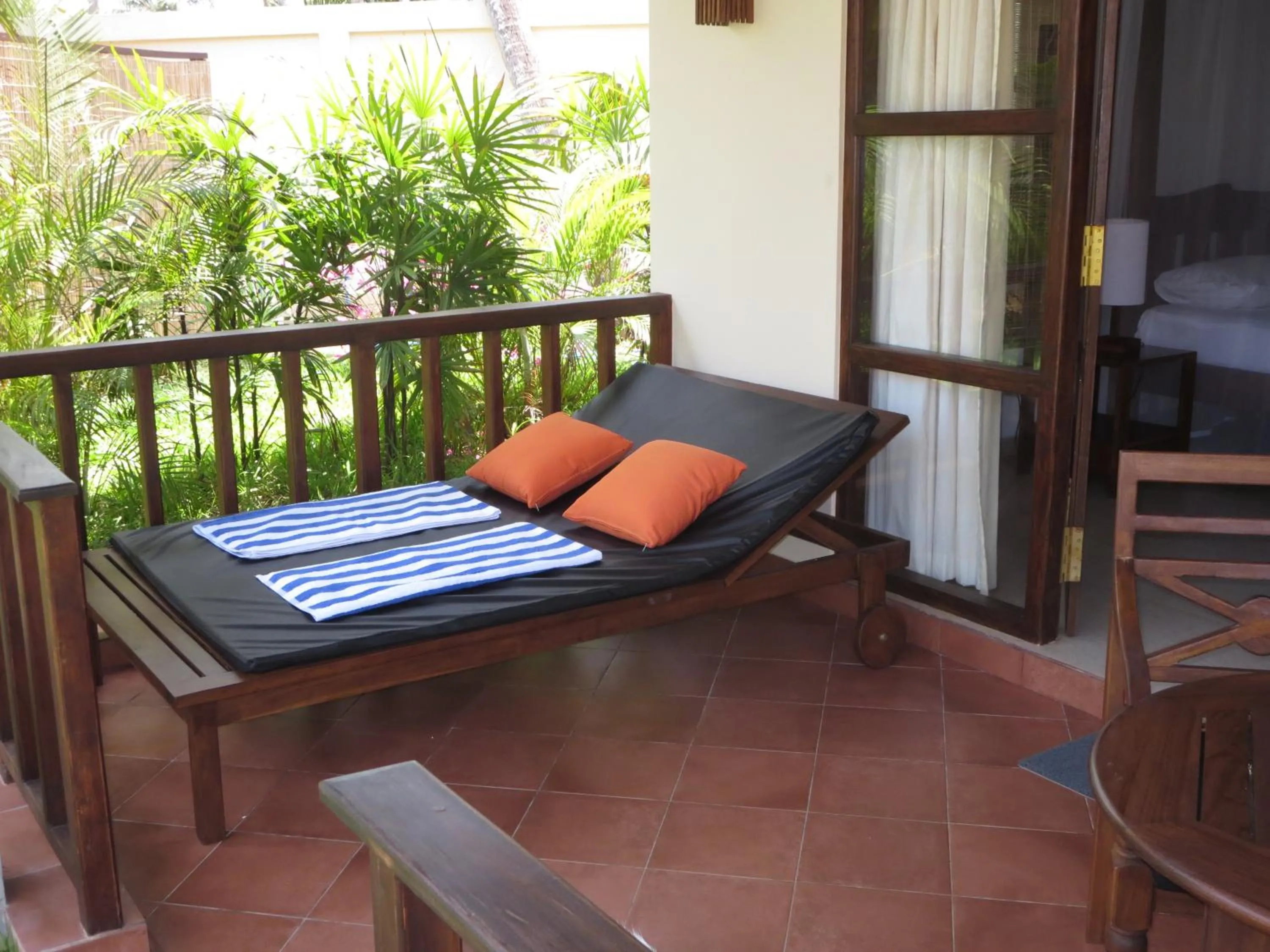 Balcony/Terrace in Lanka Beach Bungalows