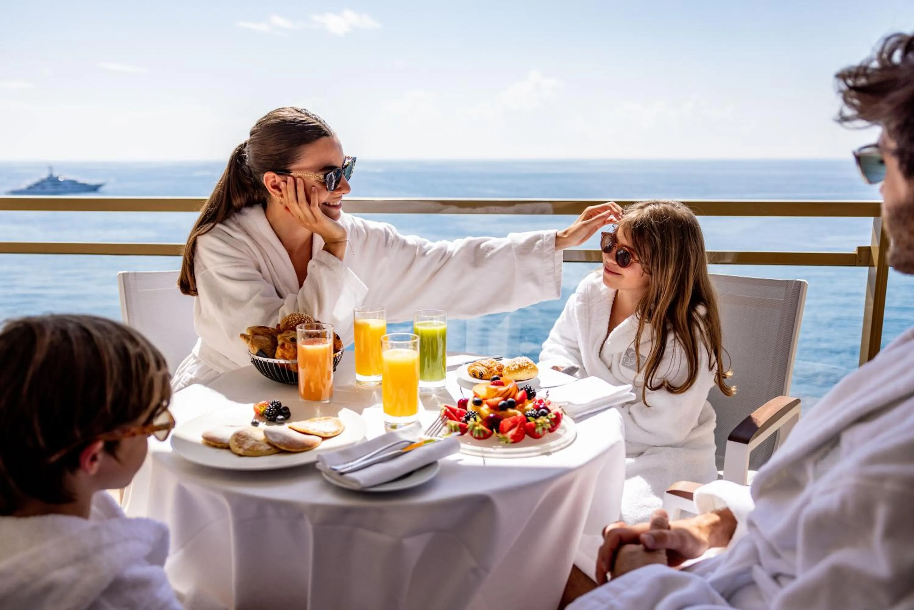 Family in Fairmont Monte Carlo