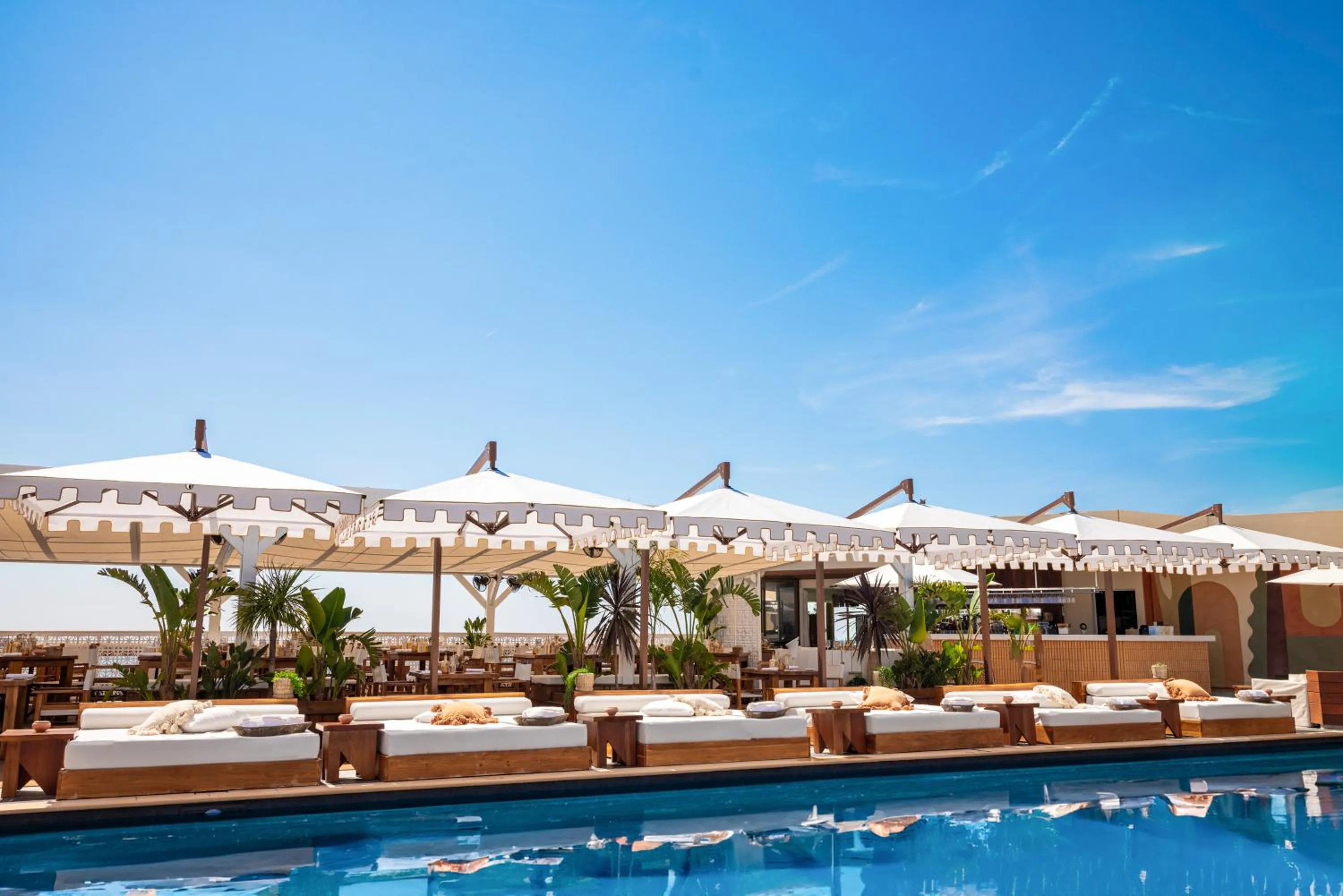 Swimming pool in Fairmont Monte Carlo