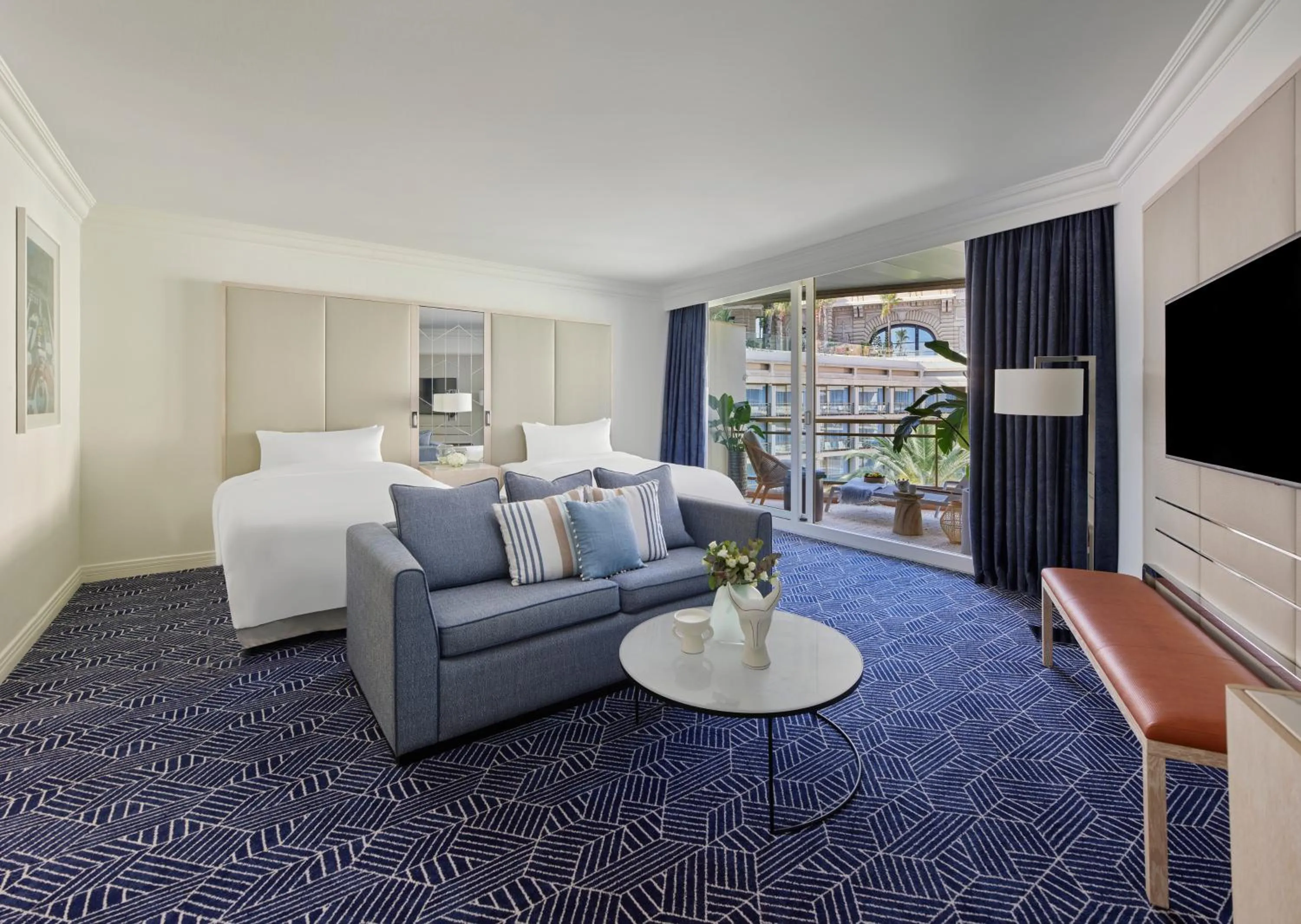 Photo of the whole room in Fairmont Monte Carlo