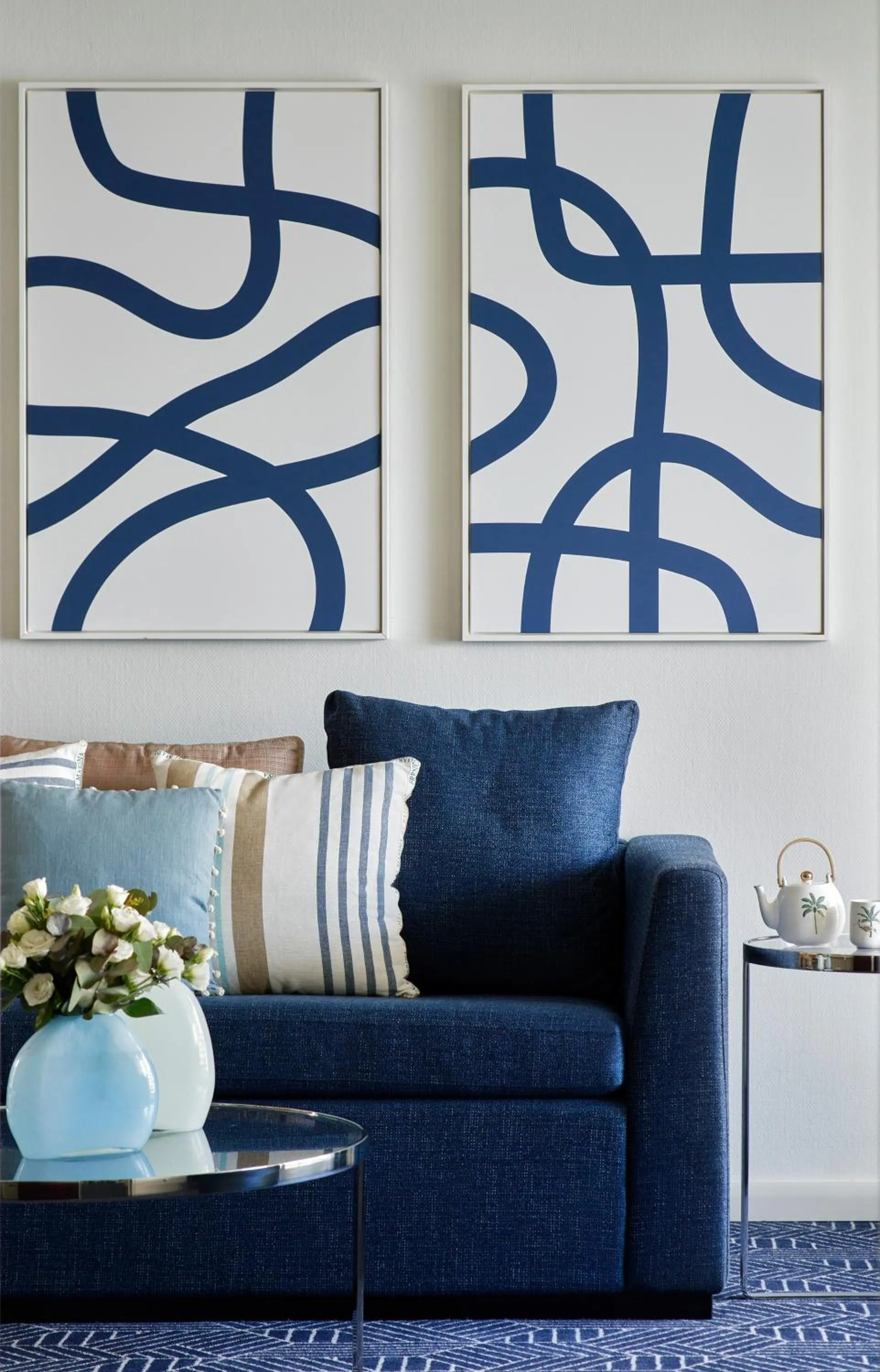 Living room in Fairmont Monte Carlo