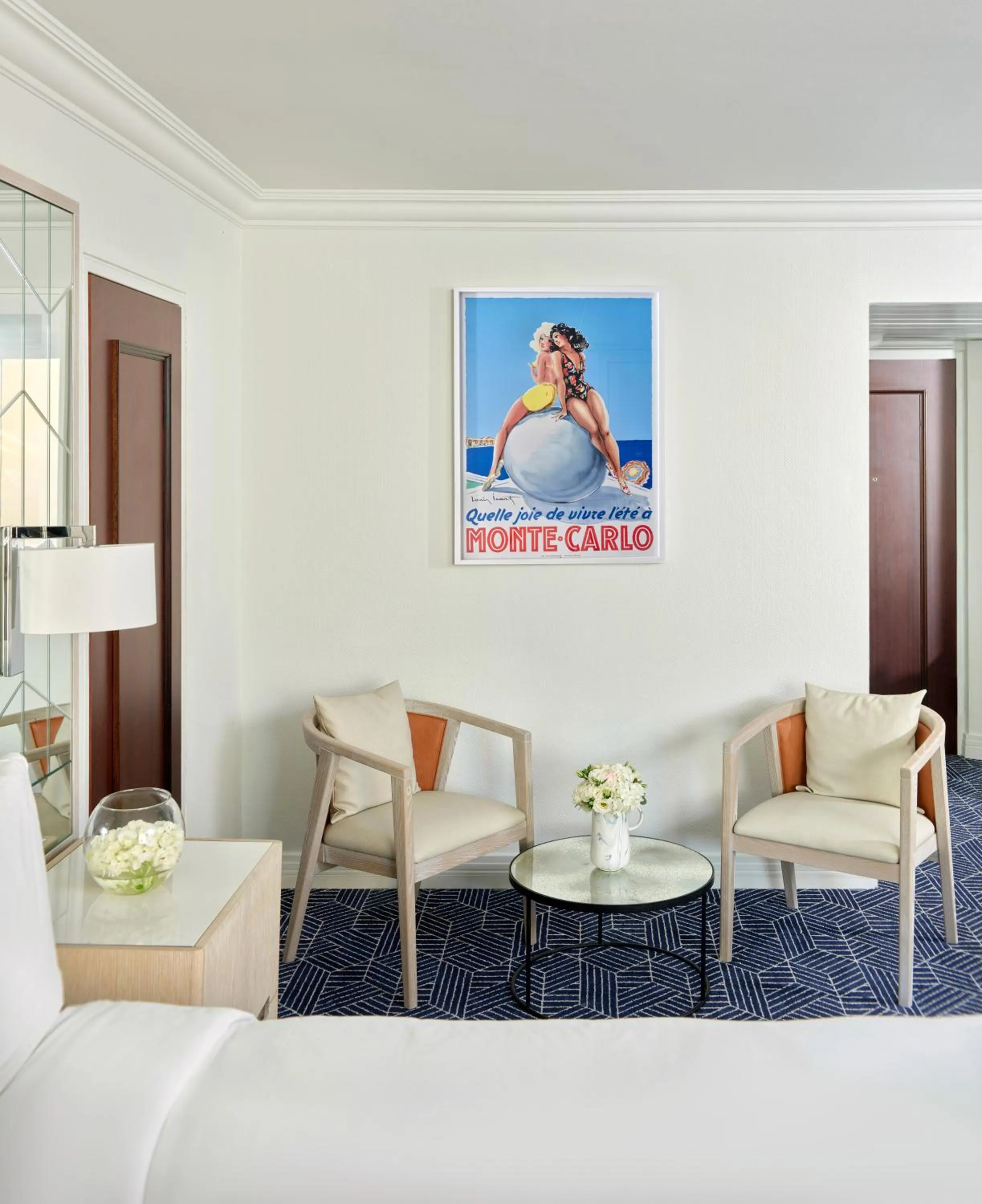 Decorative detail in Fairmont Monte Carlo