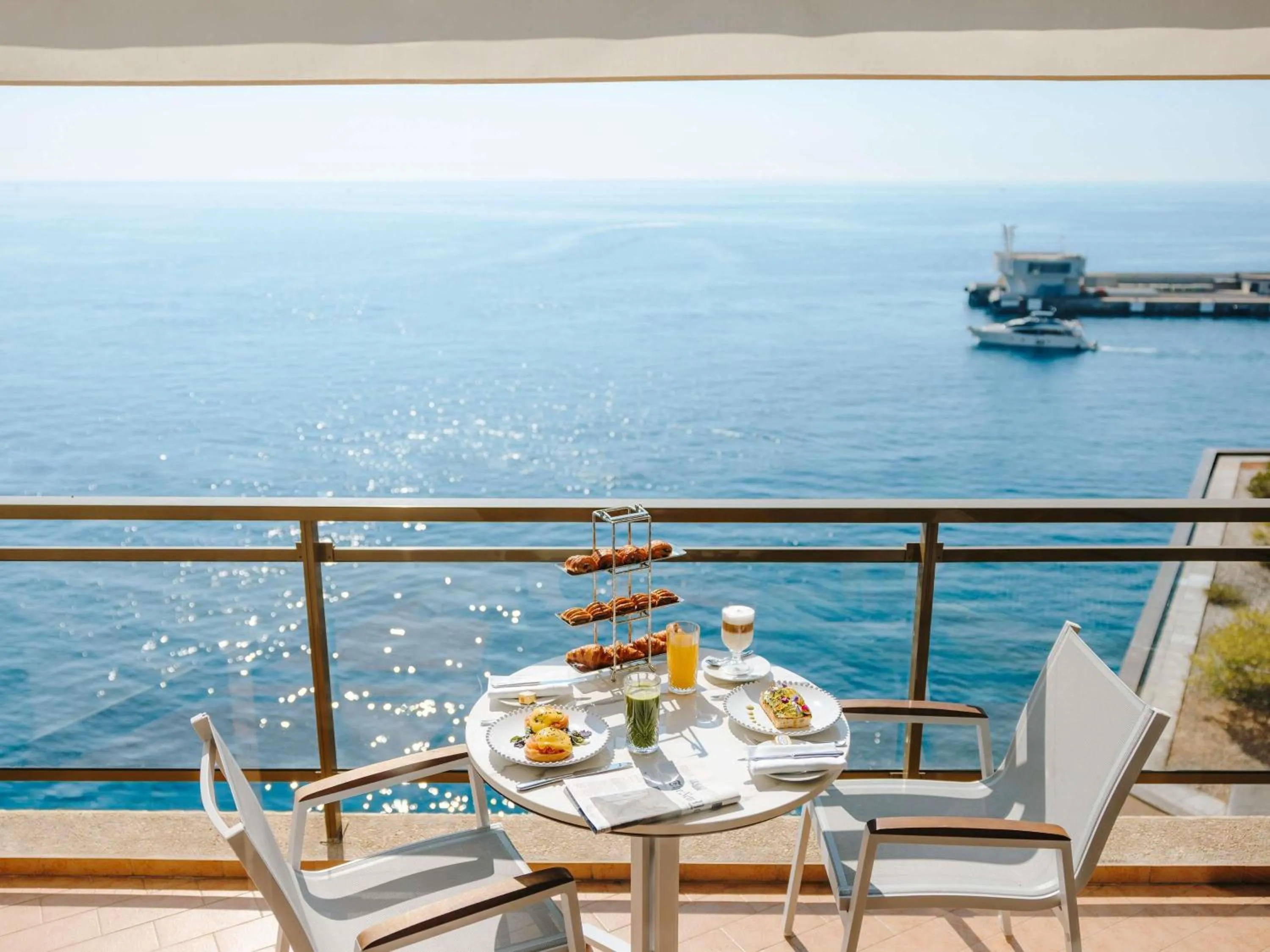 Breakfast in Fairmont Monte Carlo