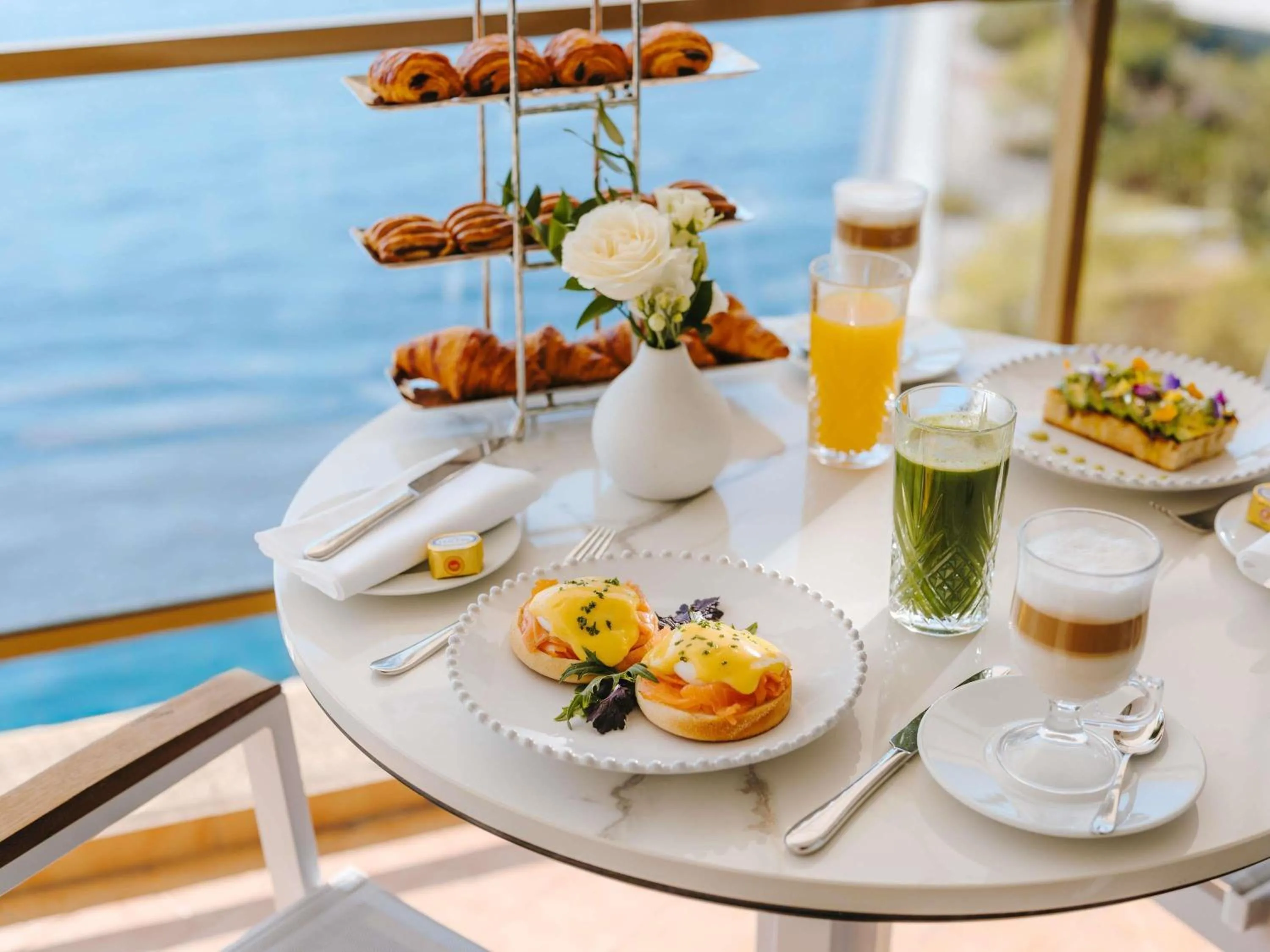 Breakfast in Fairmont Monte Carlo