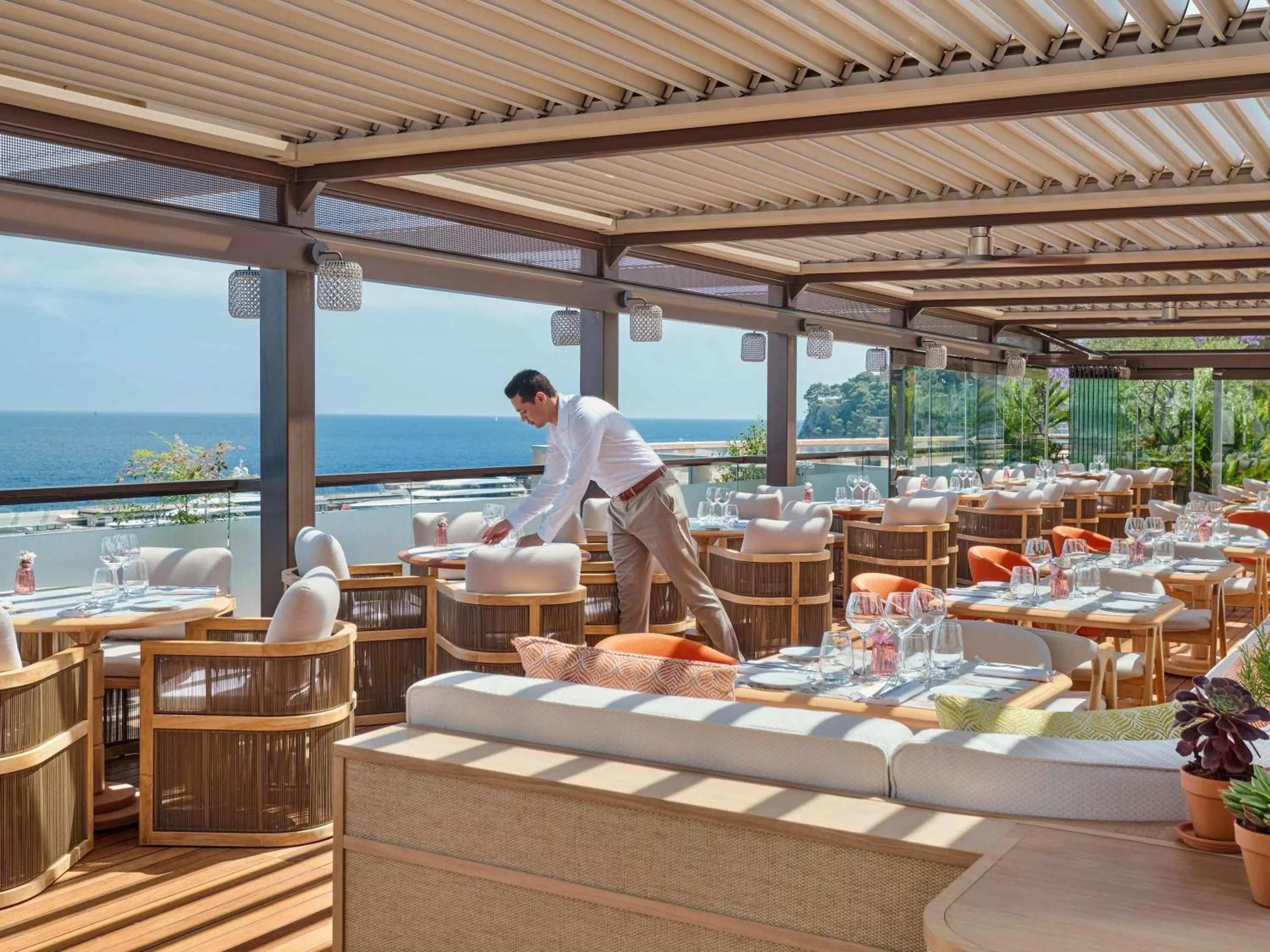 Restaurant/places to eat in Fairmont Monte Carlo