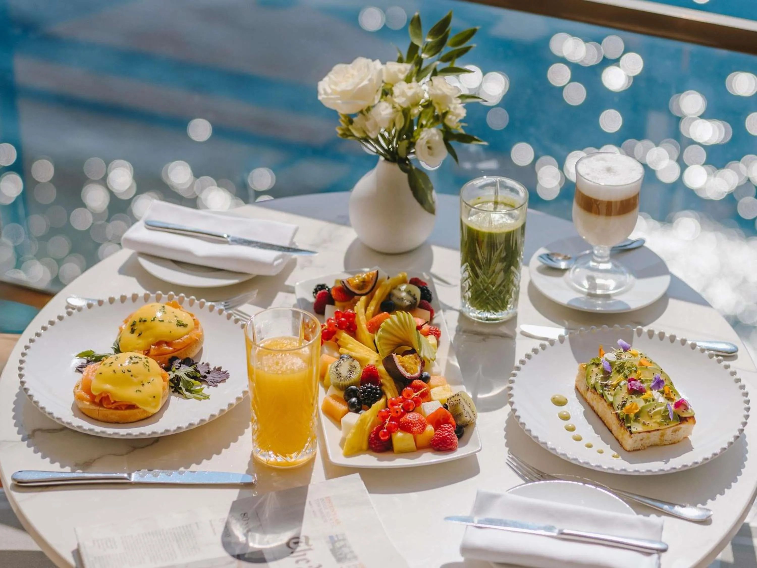 Breakfast in Fairmont Monte Carlo