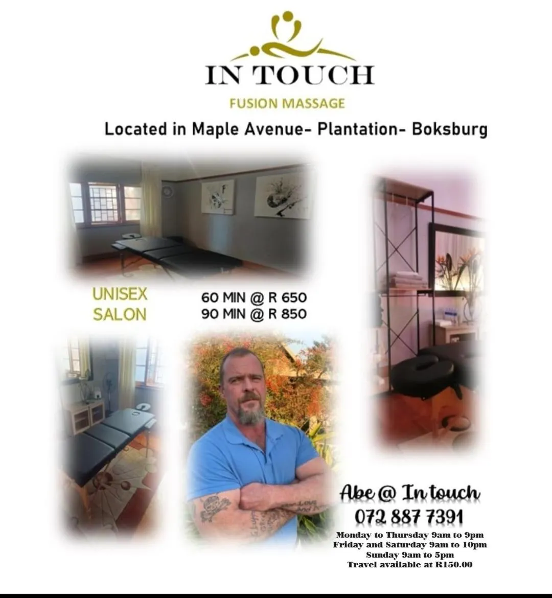 Massage in 2 Op Terblanche Guesthouse