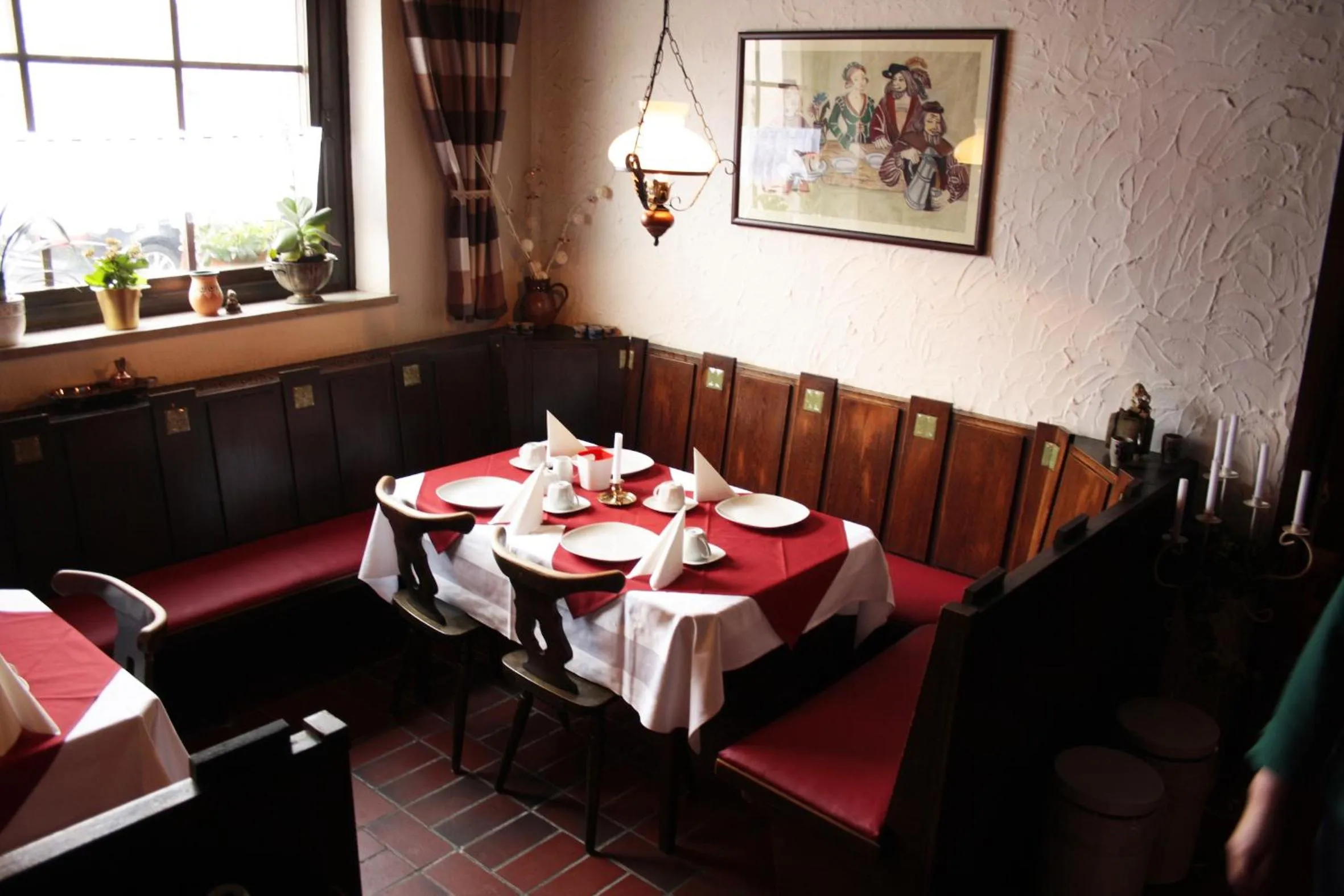 Dining area in Brunnenhof Randersacker - das kleine Hotel