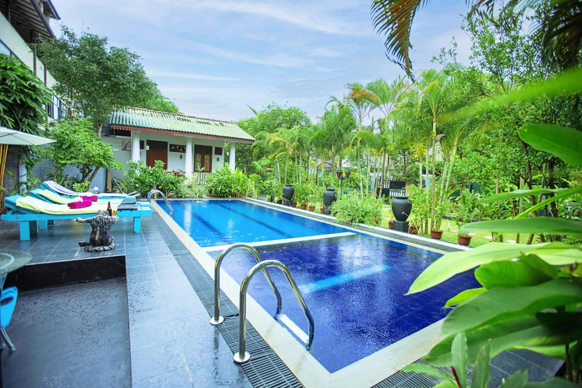 Patio in Arcadia Resort