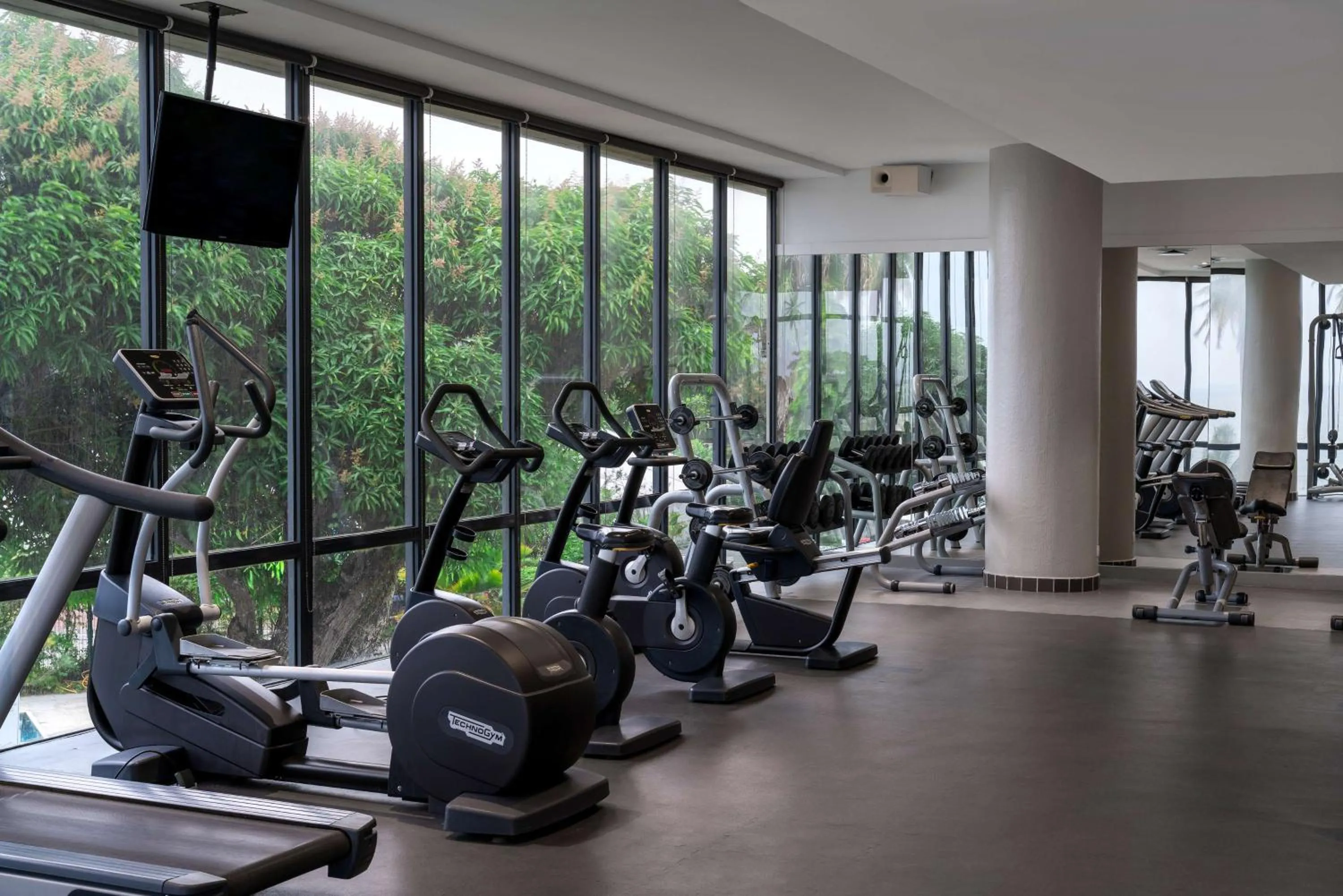 Fitness centre/facilities in Radisson Blu Okoume Palace Hotel, Libreville