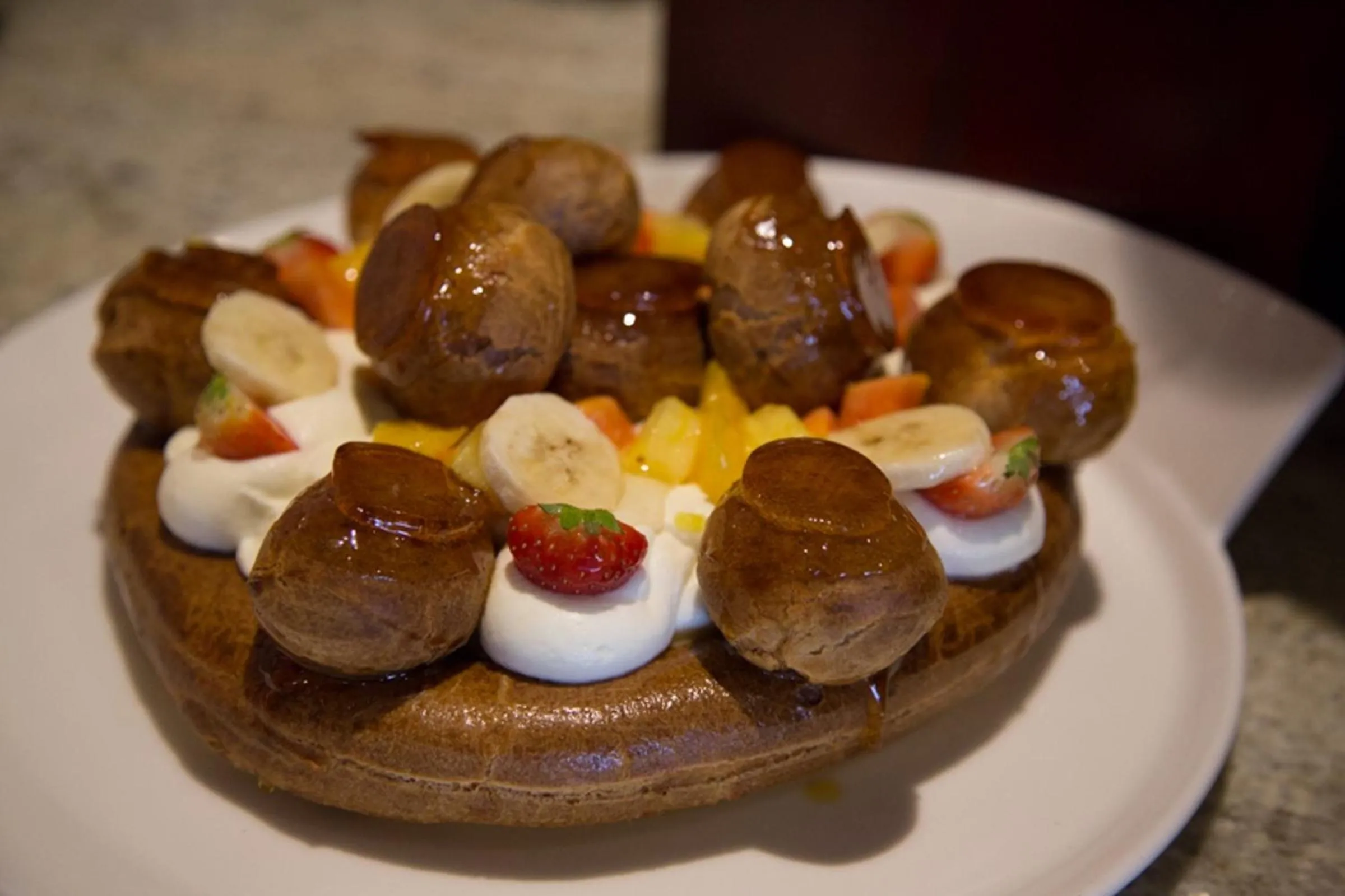 Food close-up in Radisson Blu Okoume Palace Hotel, Libreville