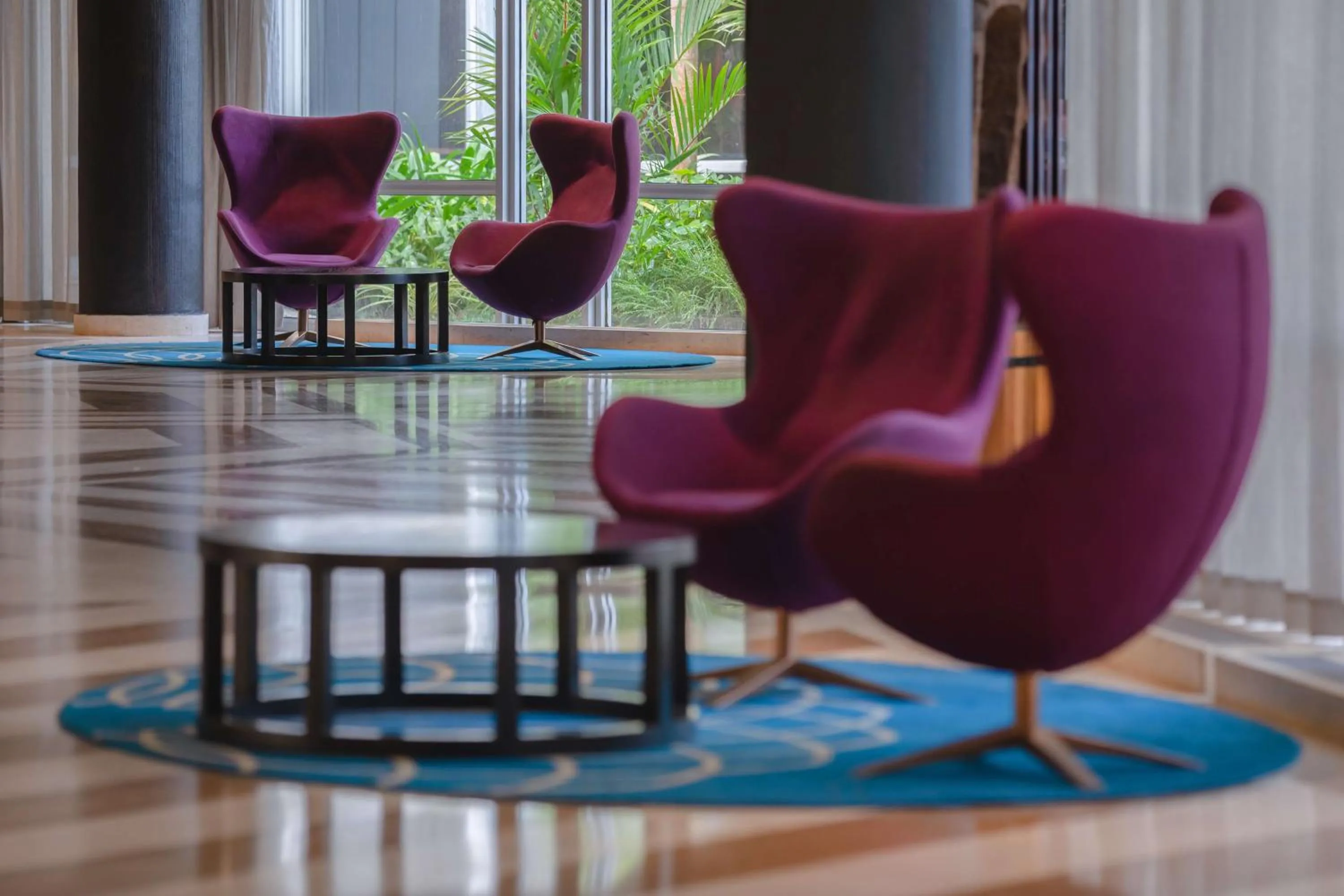 Lobby or reception in Radisson Blu Okoume Palace Hotel, Libreville