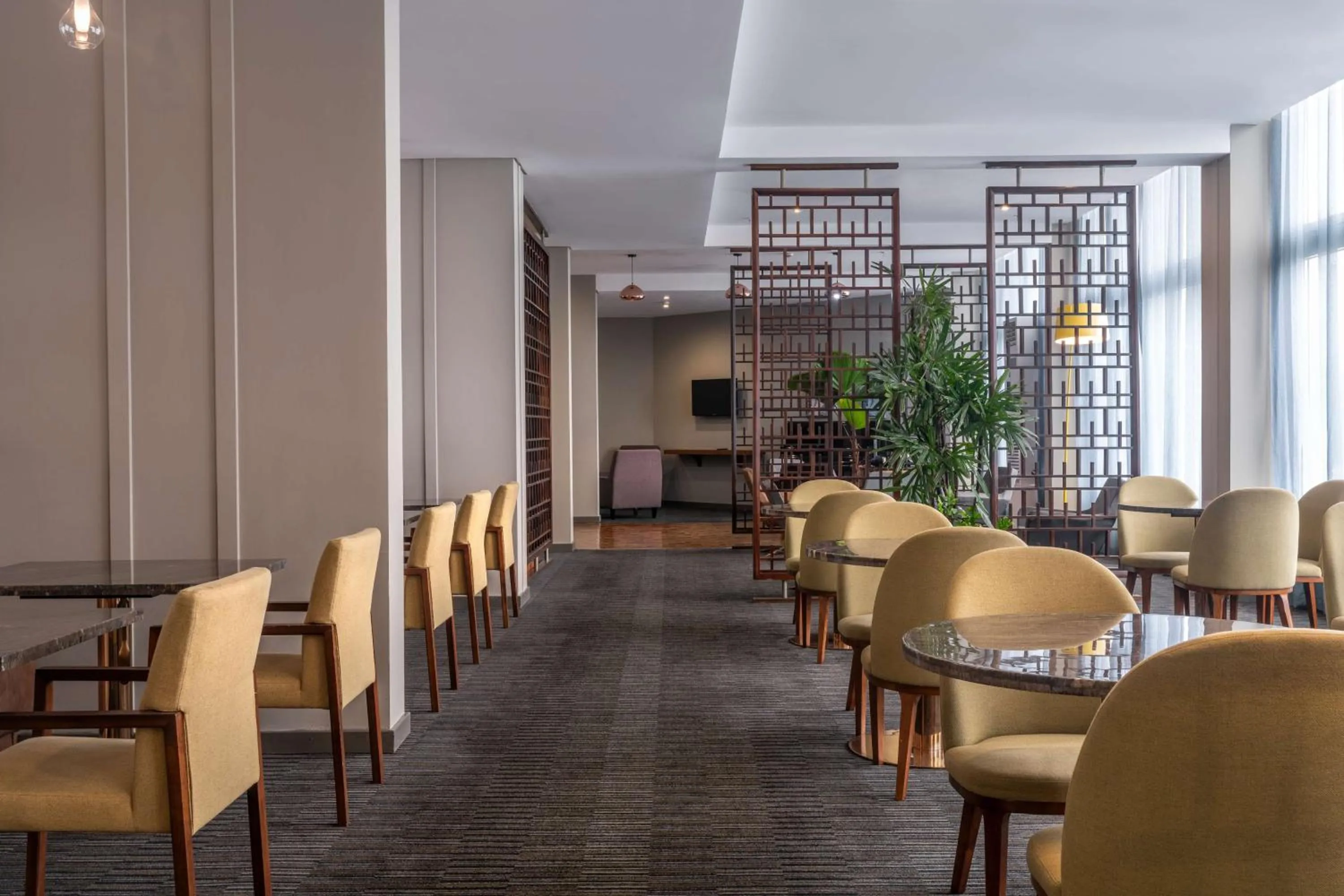 Lounge or bar in Radisson Blu Okoume Palace Hotel, Libreville