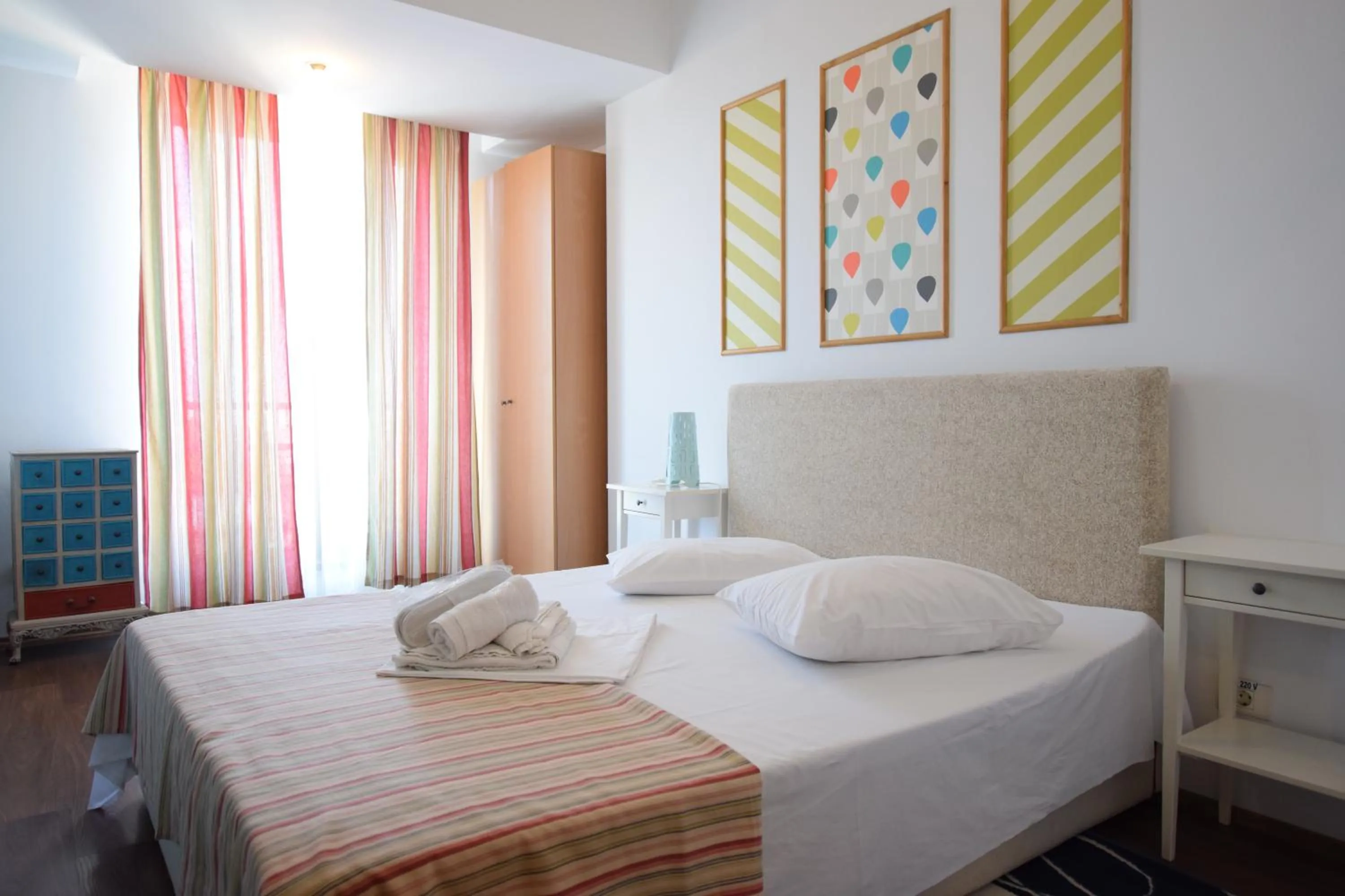 Bed in Mosilor Apartments