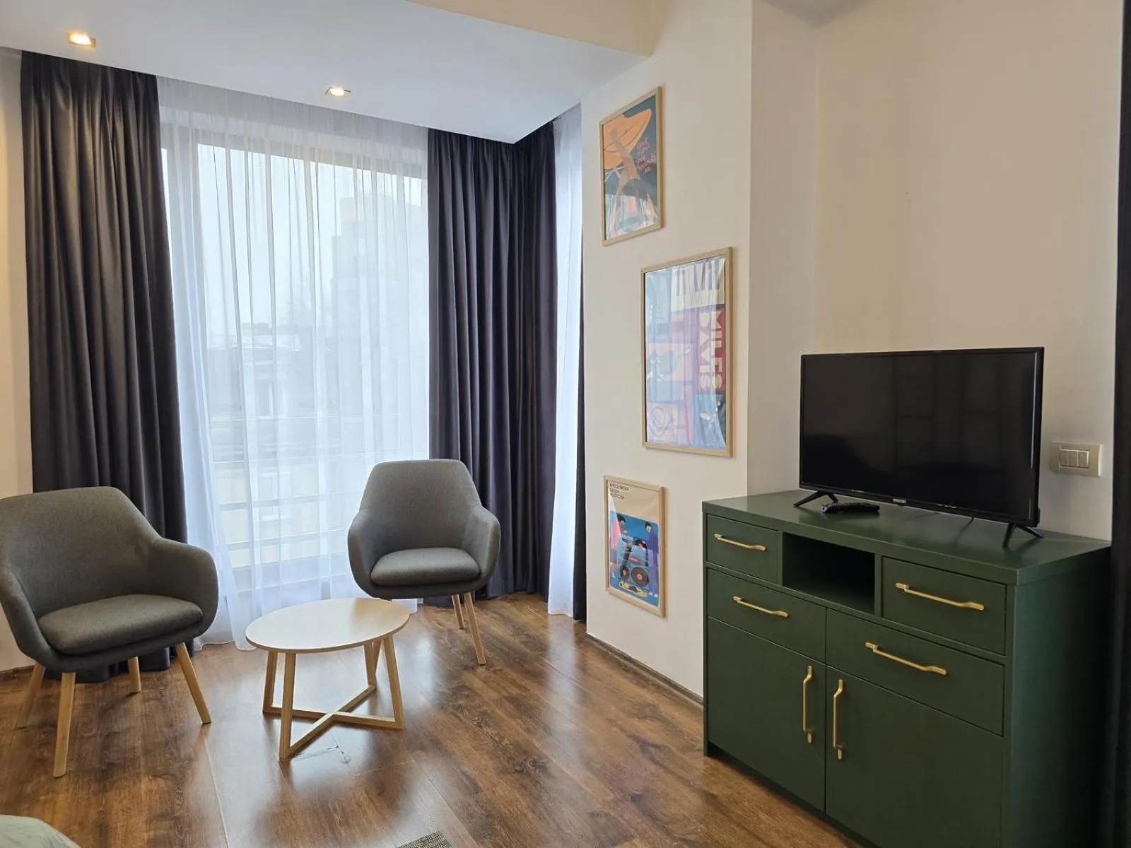 Seating area in Mosilor Apartments