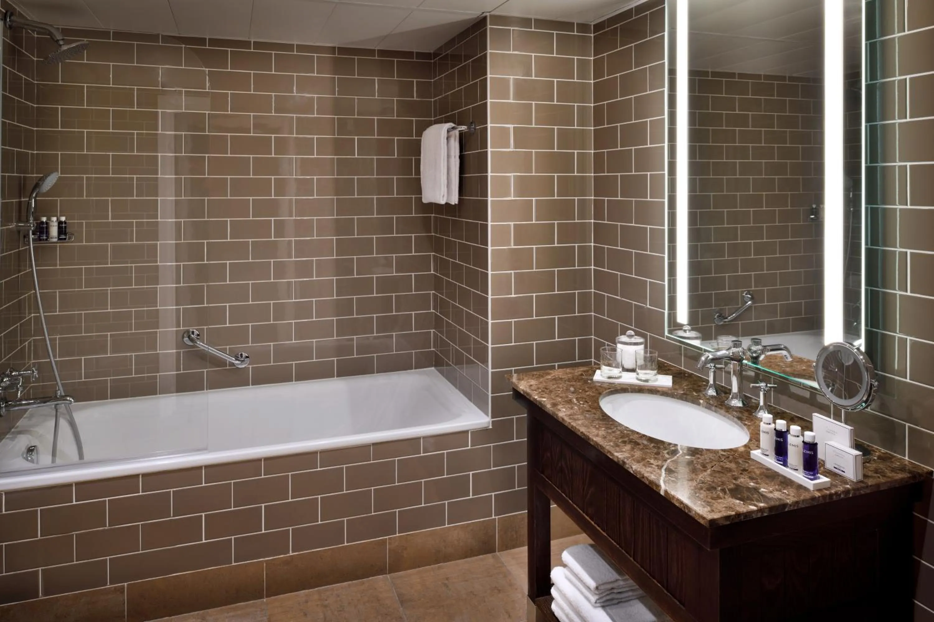 Shower in Columbus Hotel Monte-Carlo, Curio Collection by Hilton