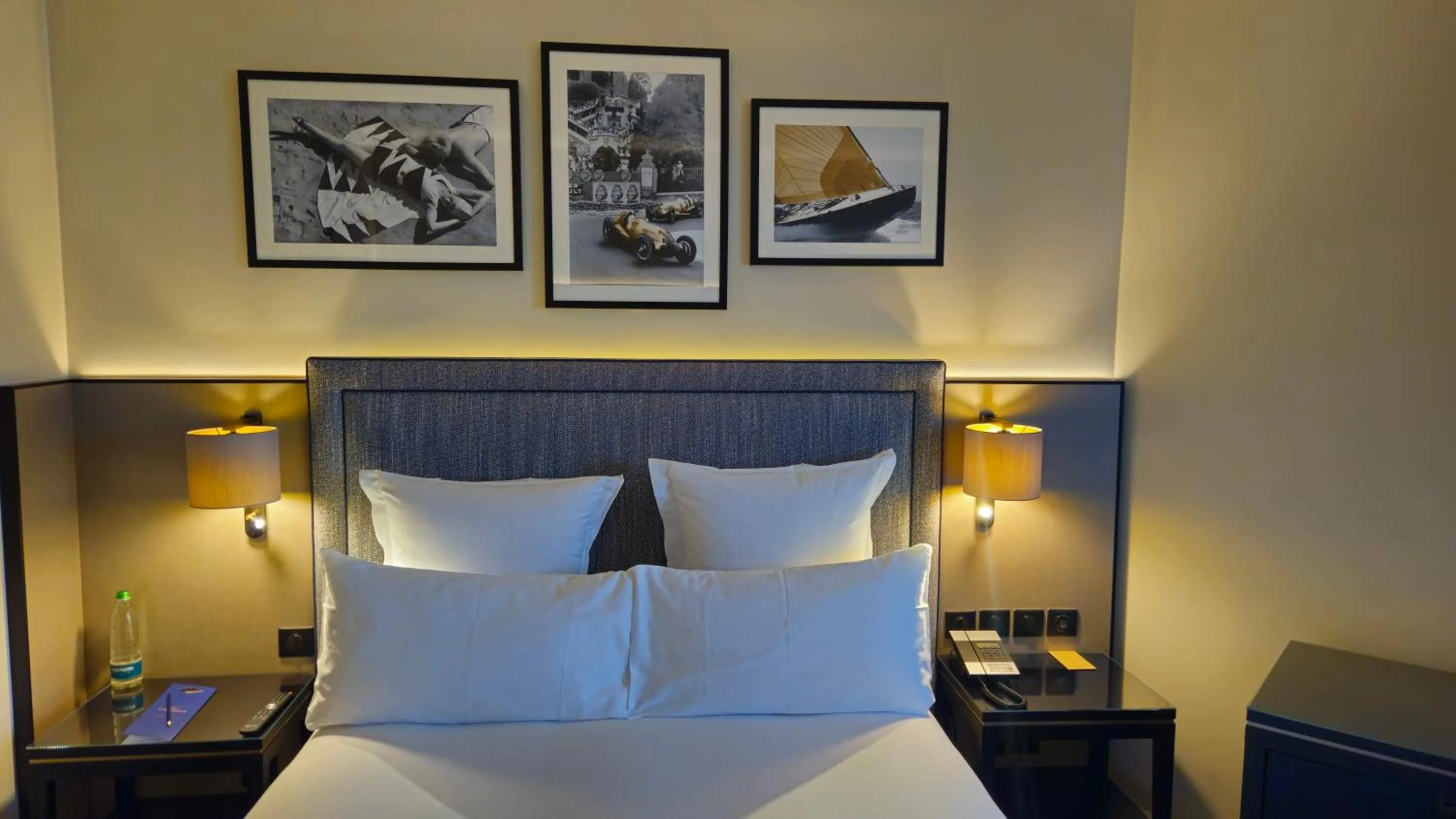 Bed in Columbus Hotel Monte-Carlo, Curio Collection by Hilton