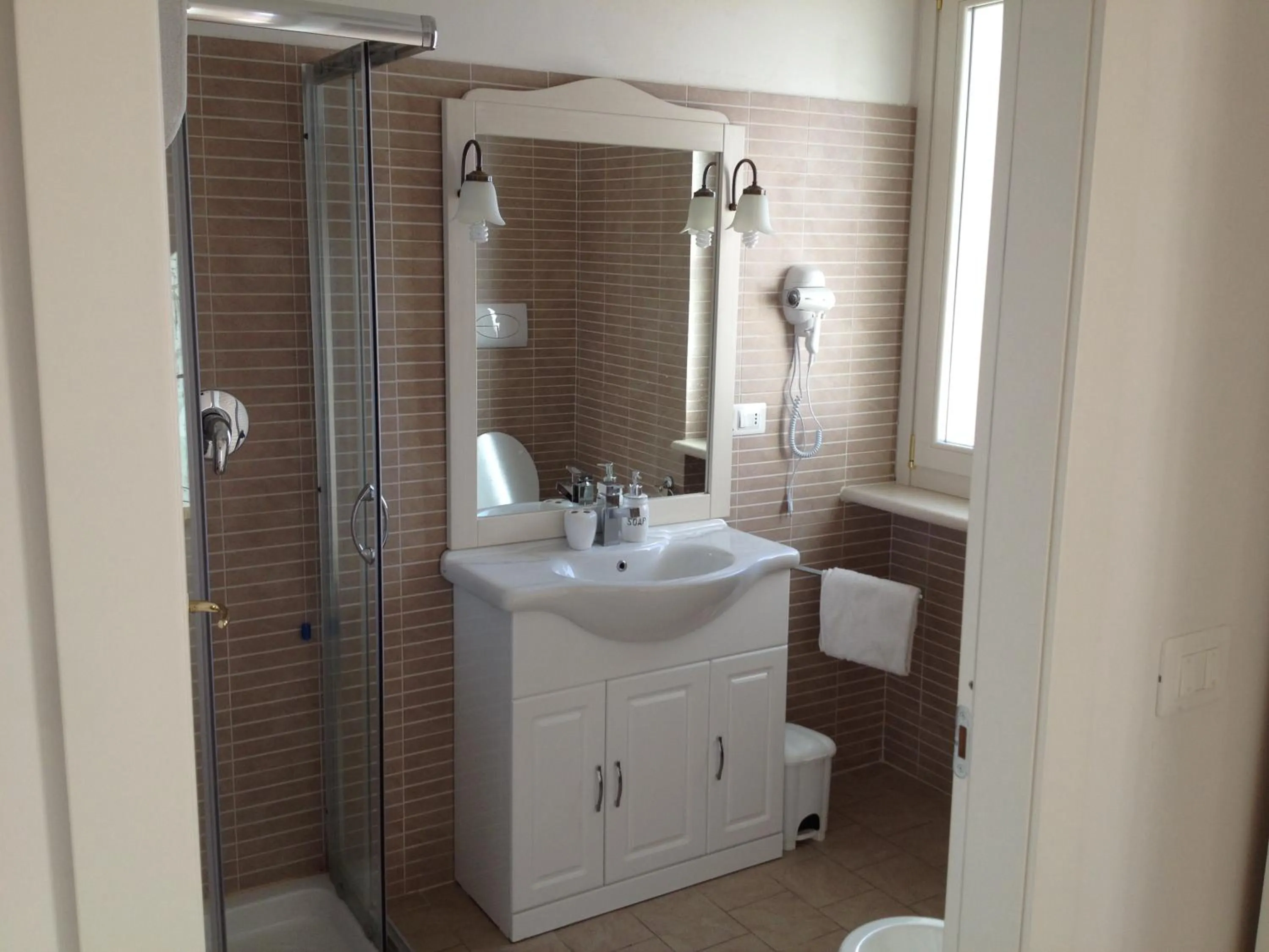 Bathroom in Via col Vento