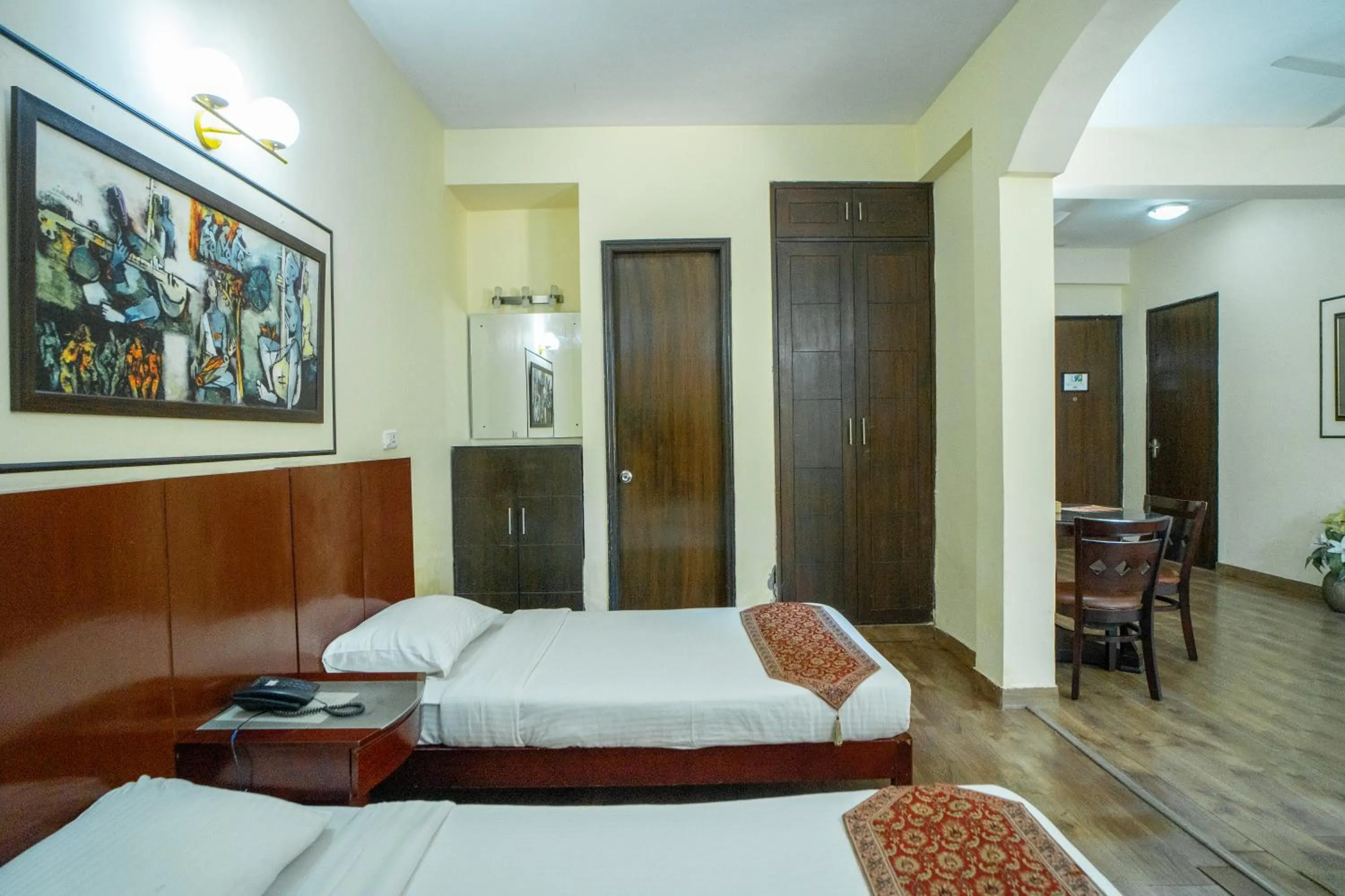 Bed in Enkay Residency V Block-Cyber City