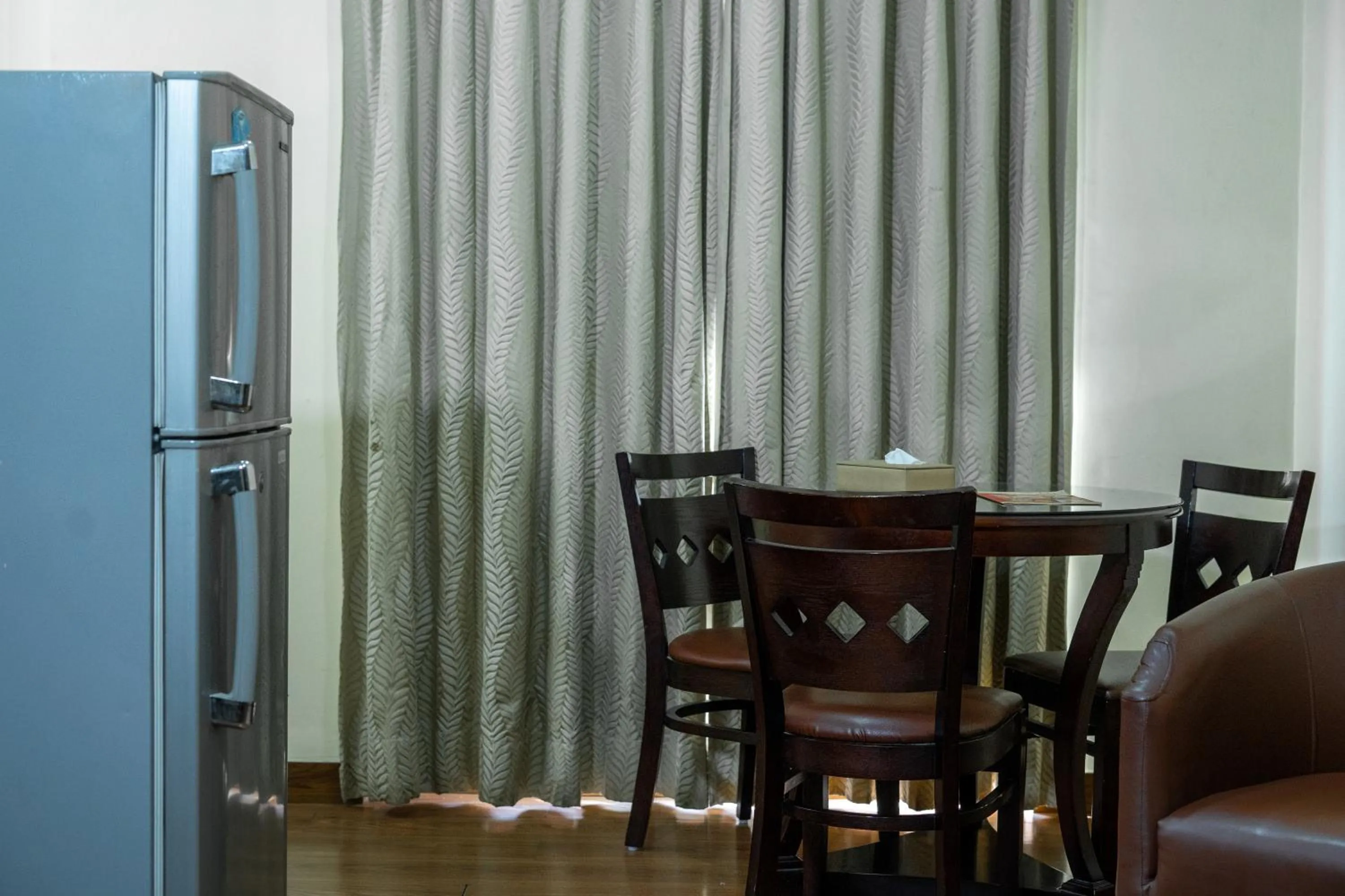 Dining area in Enkay Residency V Block-Cyber City