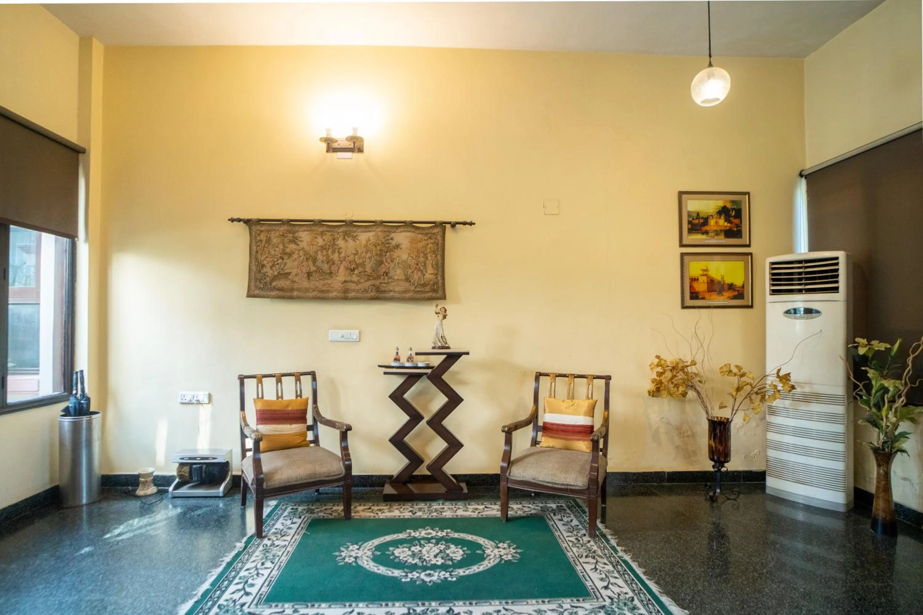 Seating area in Enkay Residency V Block-Cyber City