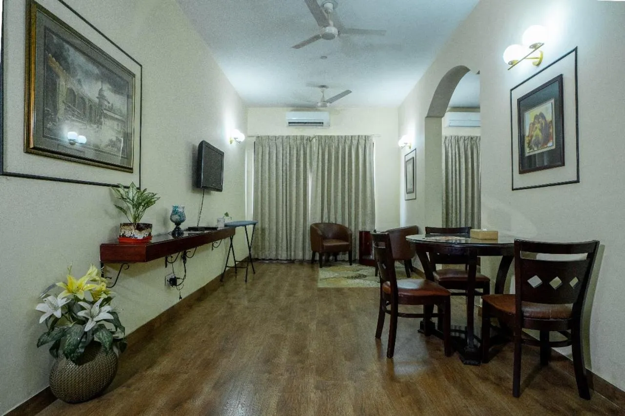 Living room in Enkay Residency V Block-Cyber City