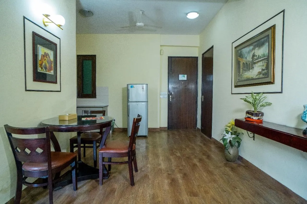 Living room in Enkay Residency V Block-Cyber City